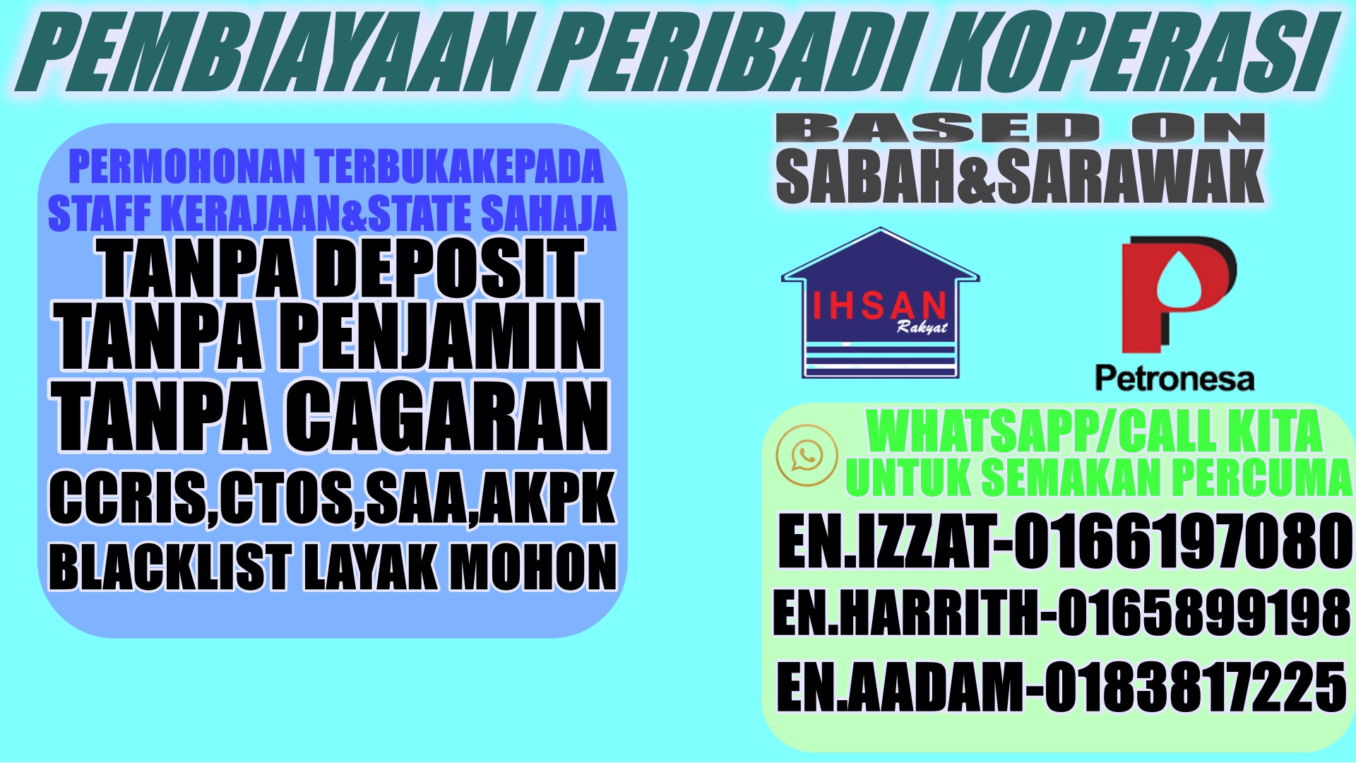 Pinjaman - PEMBIAYAAN PERIBADI KOPERASI BASED ON SABAH&SARAWAK UNTUK ...