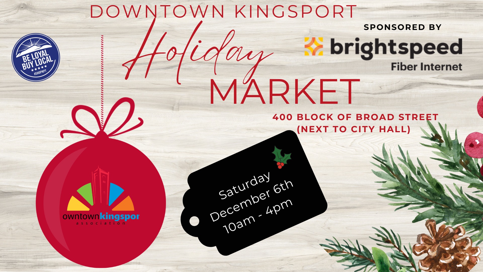 Downtown Holiday Market