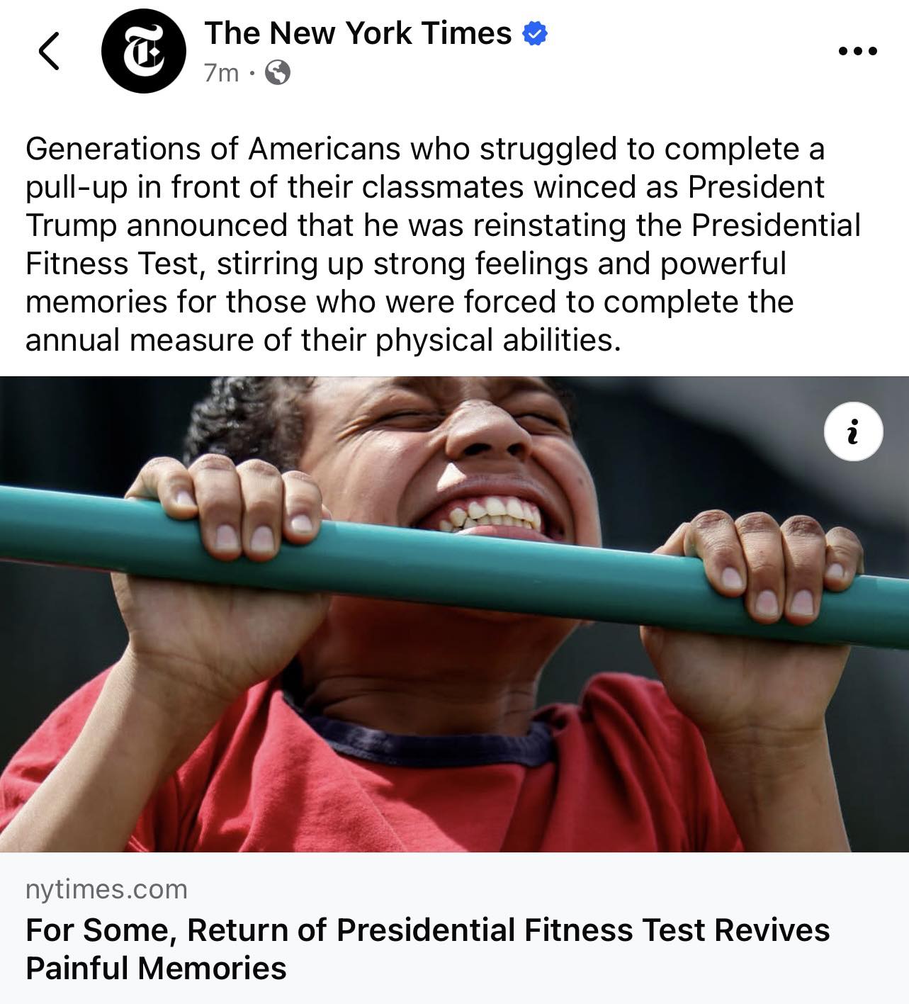 Breaking - @NYTimes wants out nation unfit. | Facebook