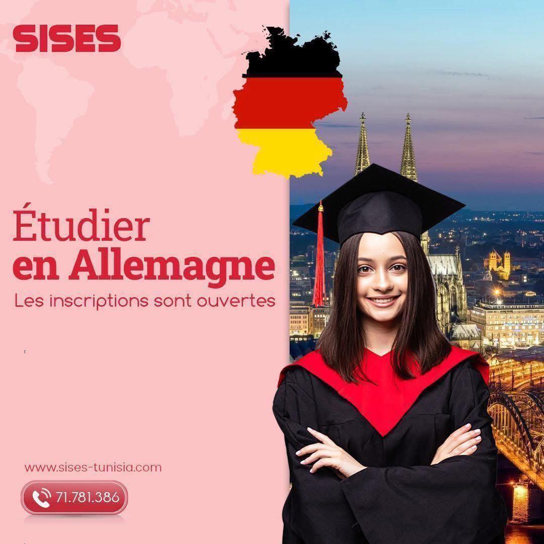 Sises - Les inscriptions pour étudier en Allemagne 🇩🇪 sont ouvertes . 🛑 ...