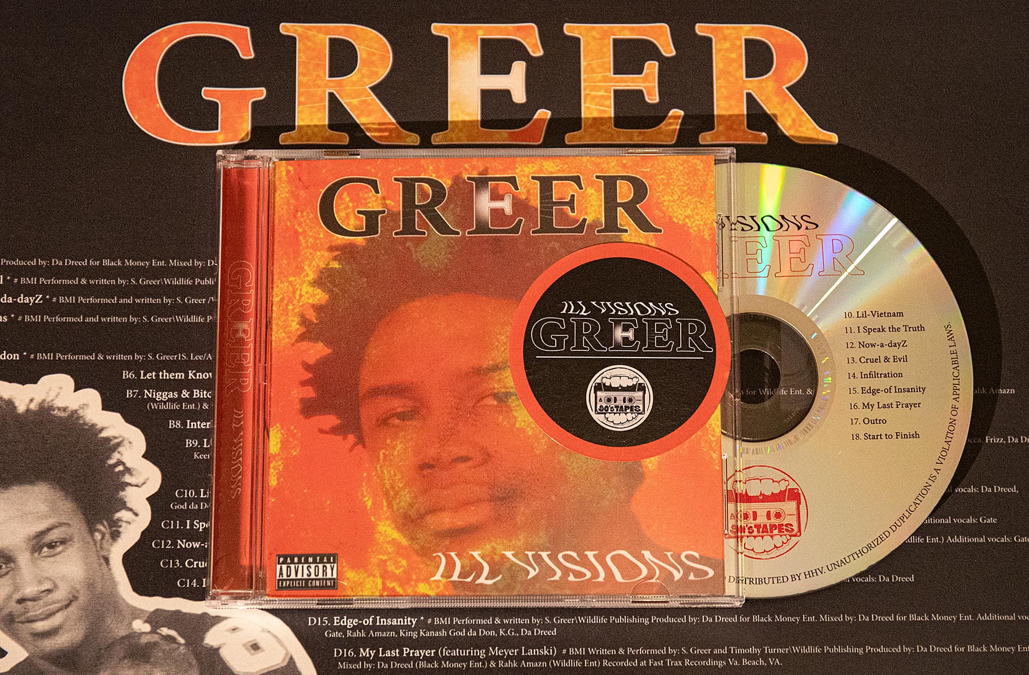 VISIONS CD 洋楽 ILL GREER
