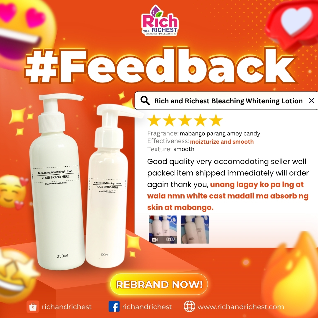 Rich - BRIGHT IN A BEAT Instant glow. No cast. All class. 💬 “unang ...
