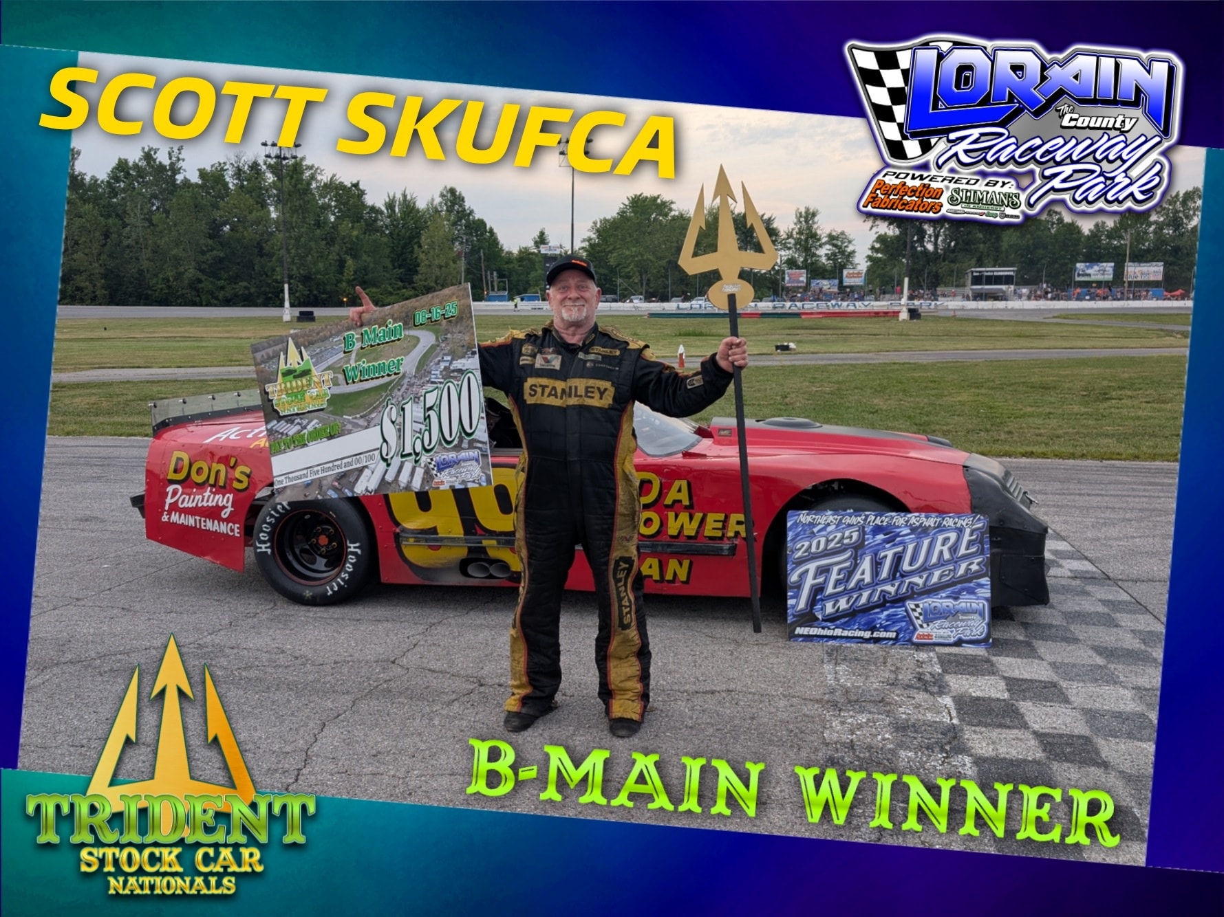 Lorain - Scott Skufca steals the lead and claims the B-Main feature of ...