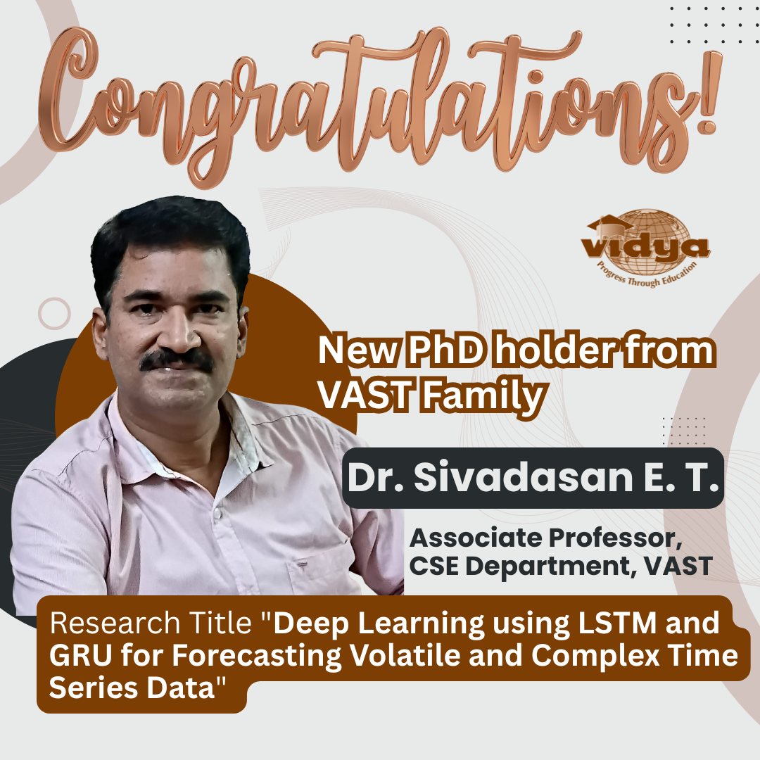 Vidya - 🎓🌟 Proud Academic Milestone for Team Vidya! | New PhD Holder ...