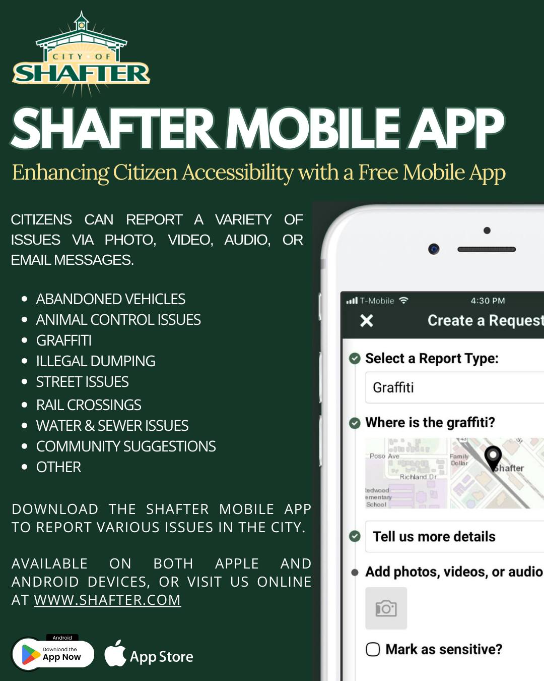City of Shafter - Stay Connected with YOUR CITY! With... | Facebook