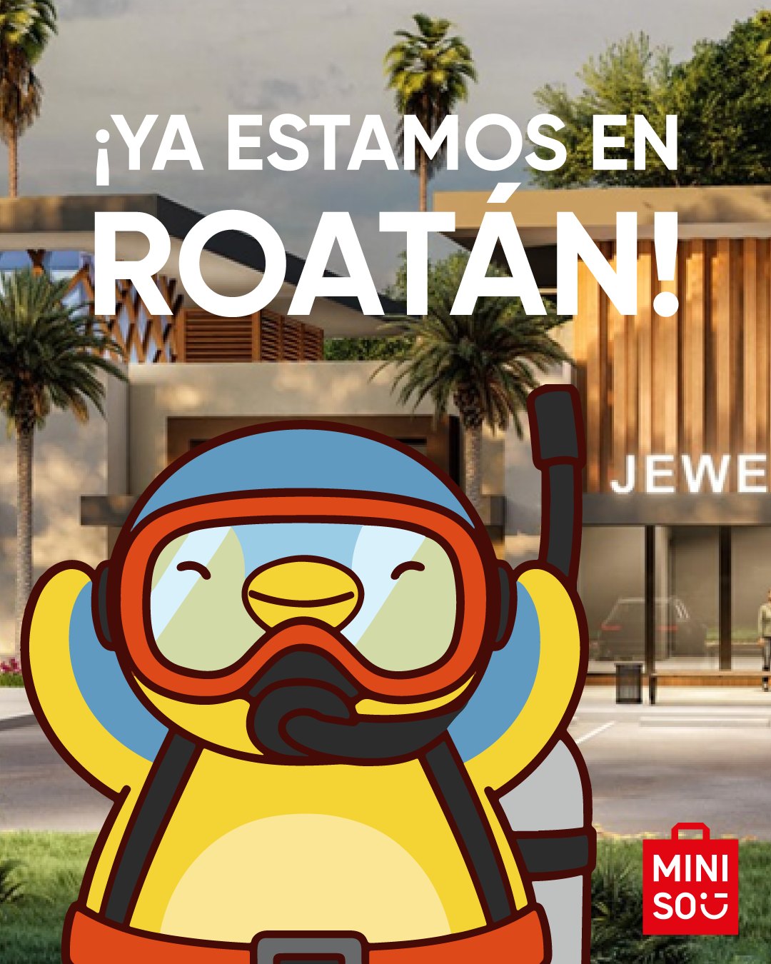 Miniso - ¡🎉 ¡Llegamos a la isla! 🎉 ¡Roatán, MINISO ya está aquí! 🌴🛍️ ...