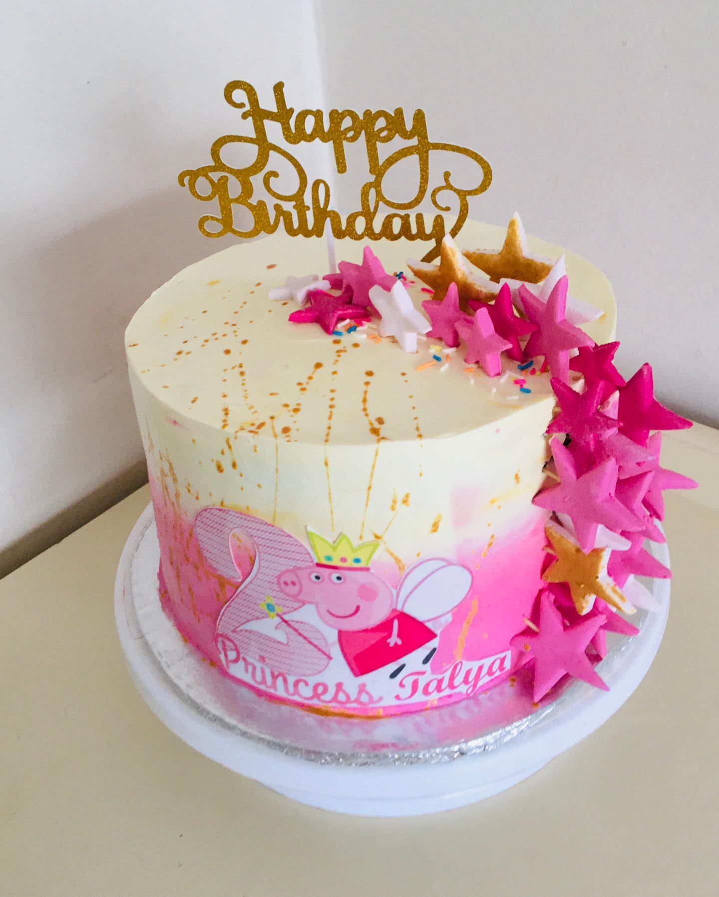 Sweet Bakes Princess Peppa Pig Cake For A Little Star Facebook
