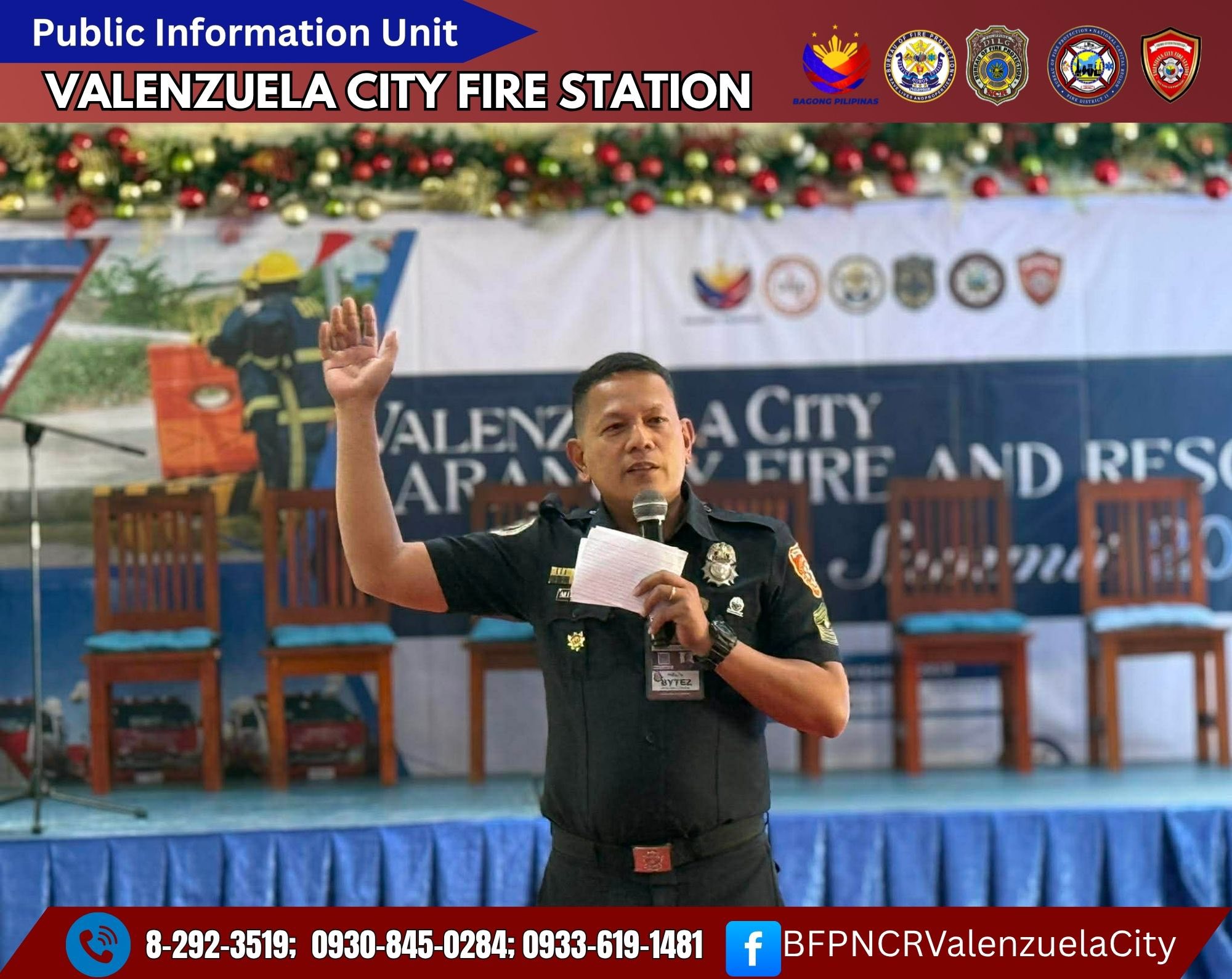 BFP NCR Valenzuela City added a... - BFP NCR Valenzuela City