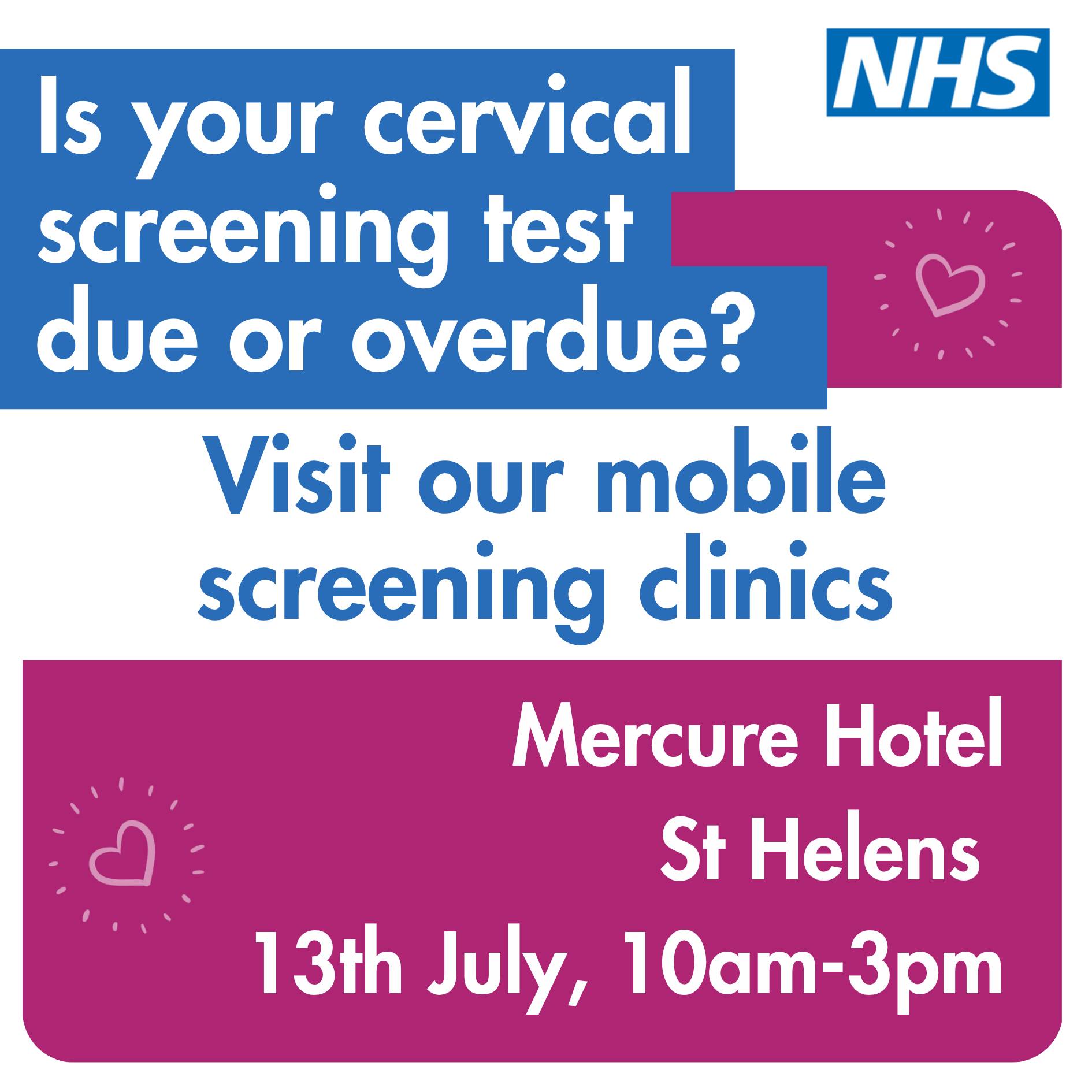 St - Is your cervical screening due or overdue? The Living Well Bus is ...