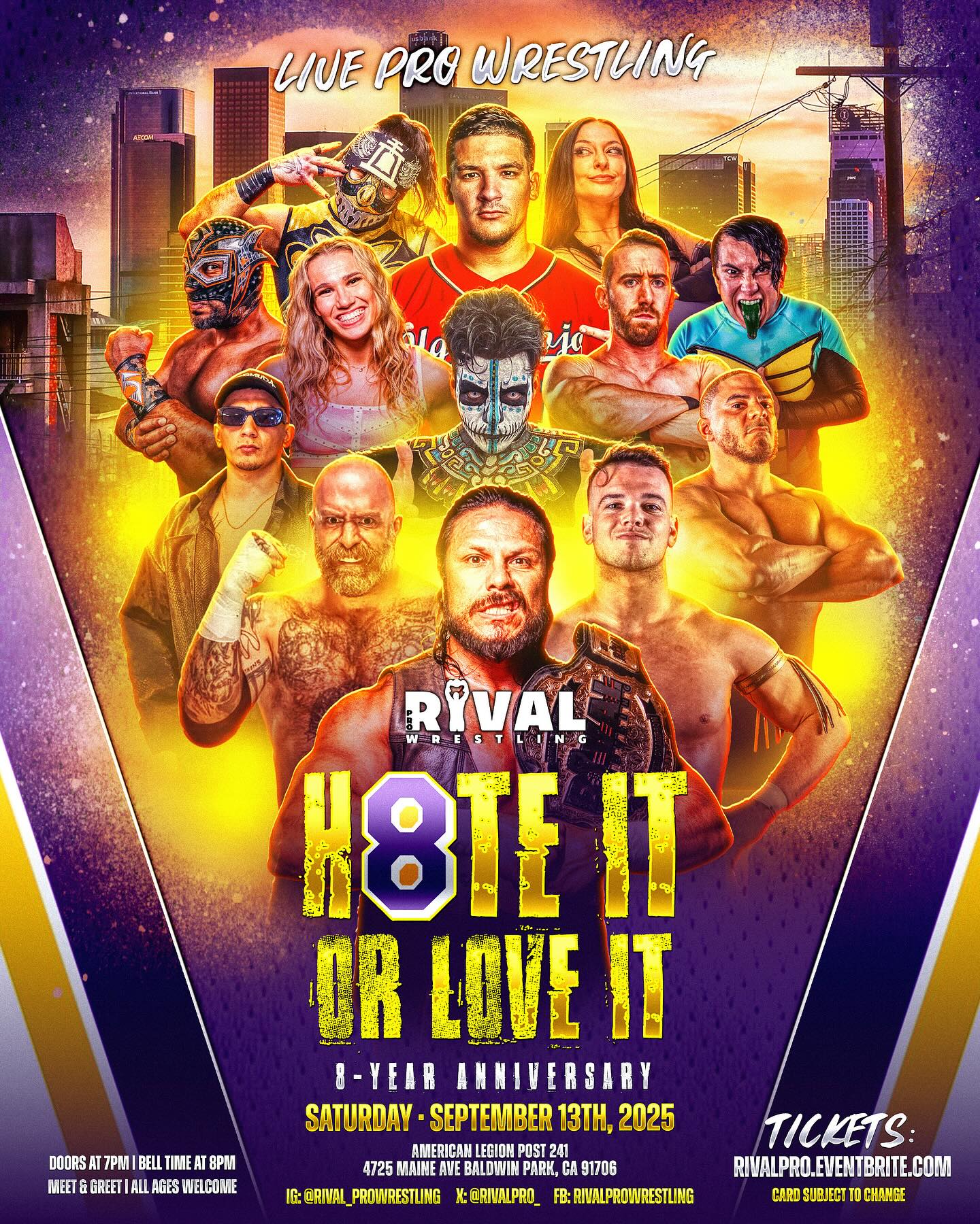 🚨 The Butcher vs The Bad Dude 🚨 For... - RIVAL PRO Wrestling | Facebook