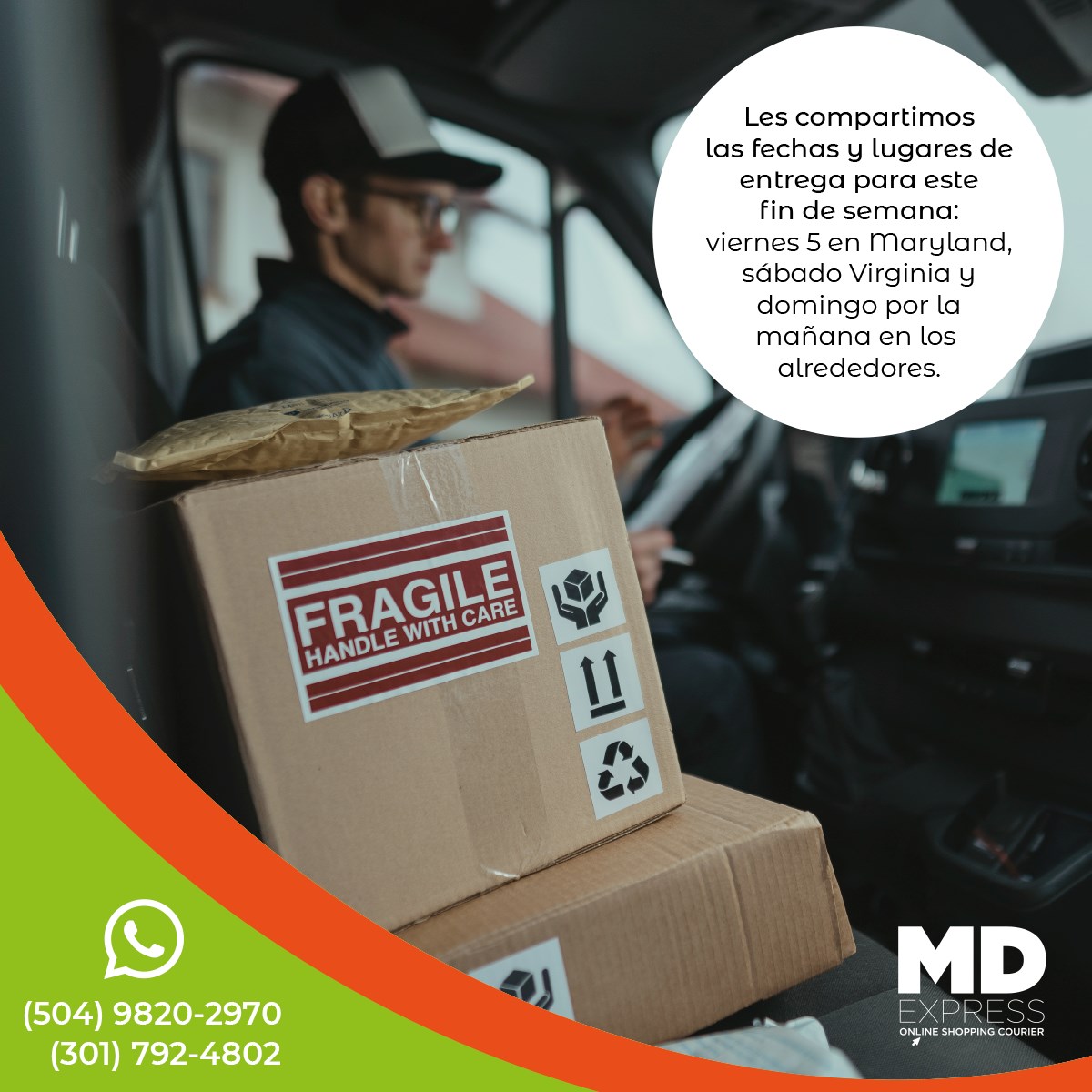 MD Express - Les compartimos las fechas de entrega de... | Facebook