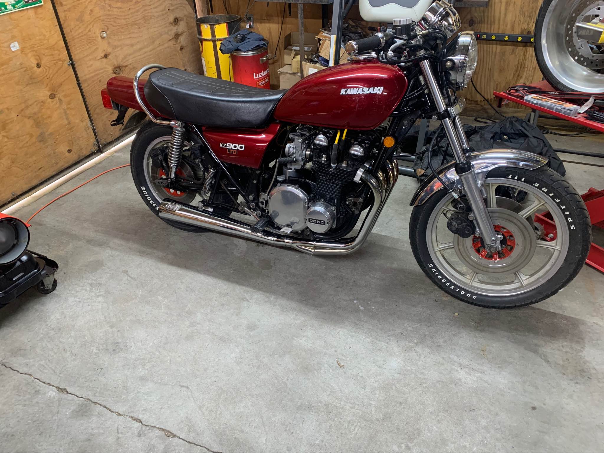 Very nice bike lots new parts excellent paint . Bike needs lil