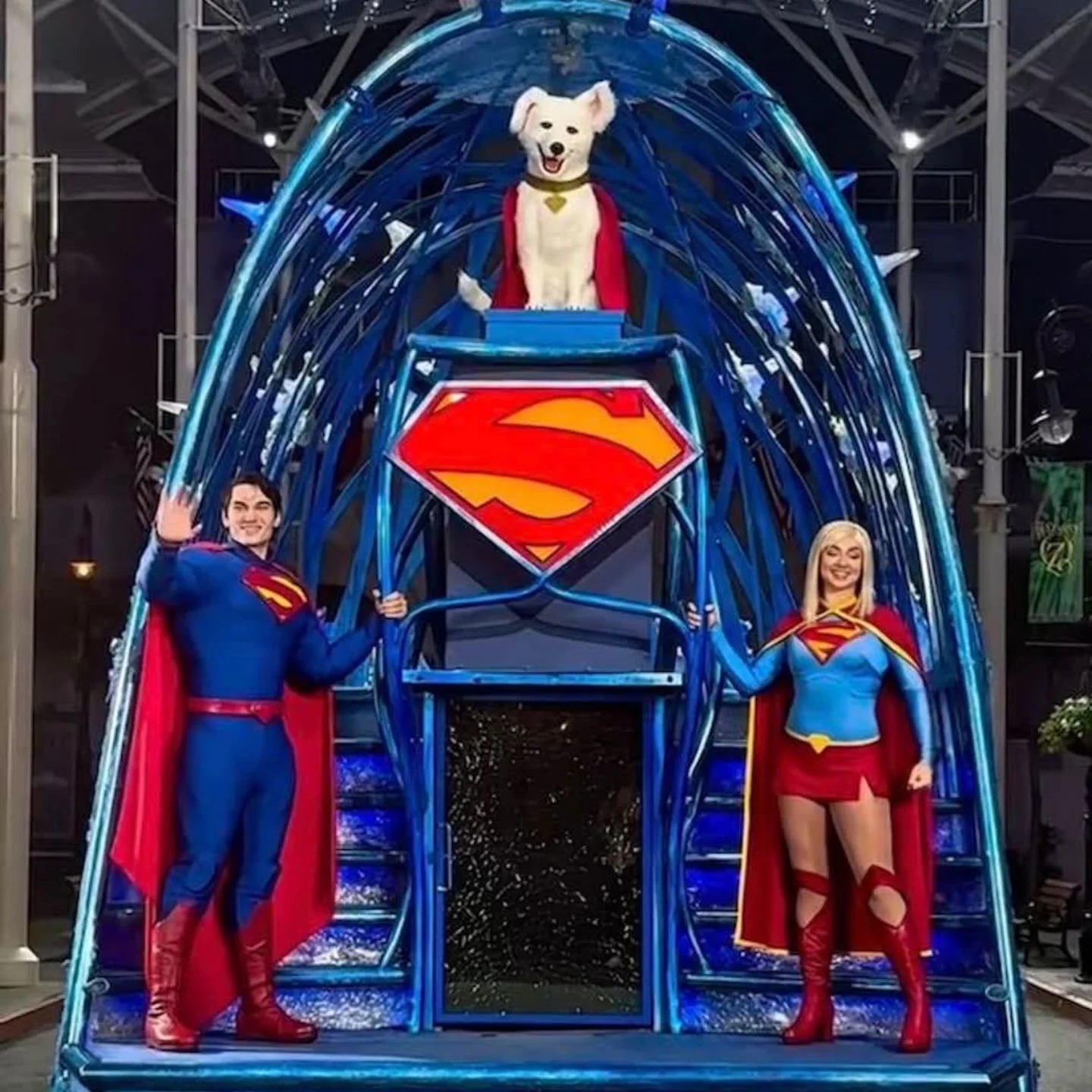 Super - Has anyone else checked out this awesome parade float at Movie ...