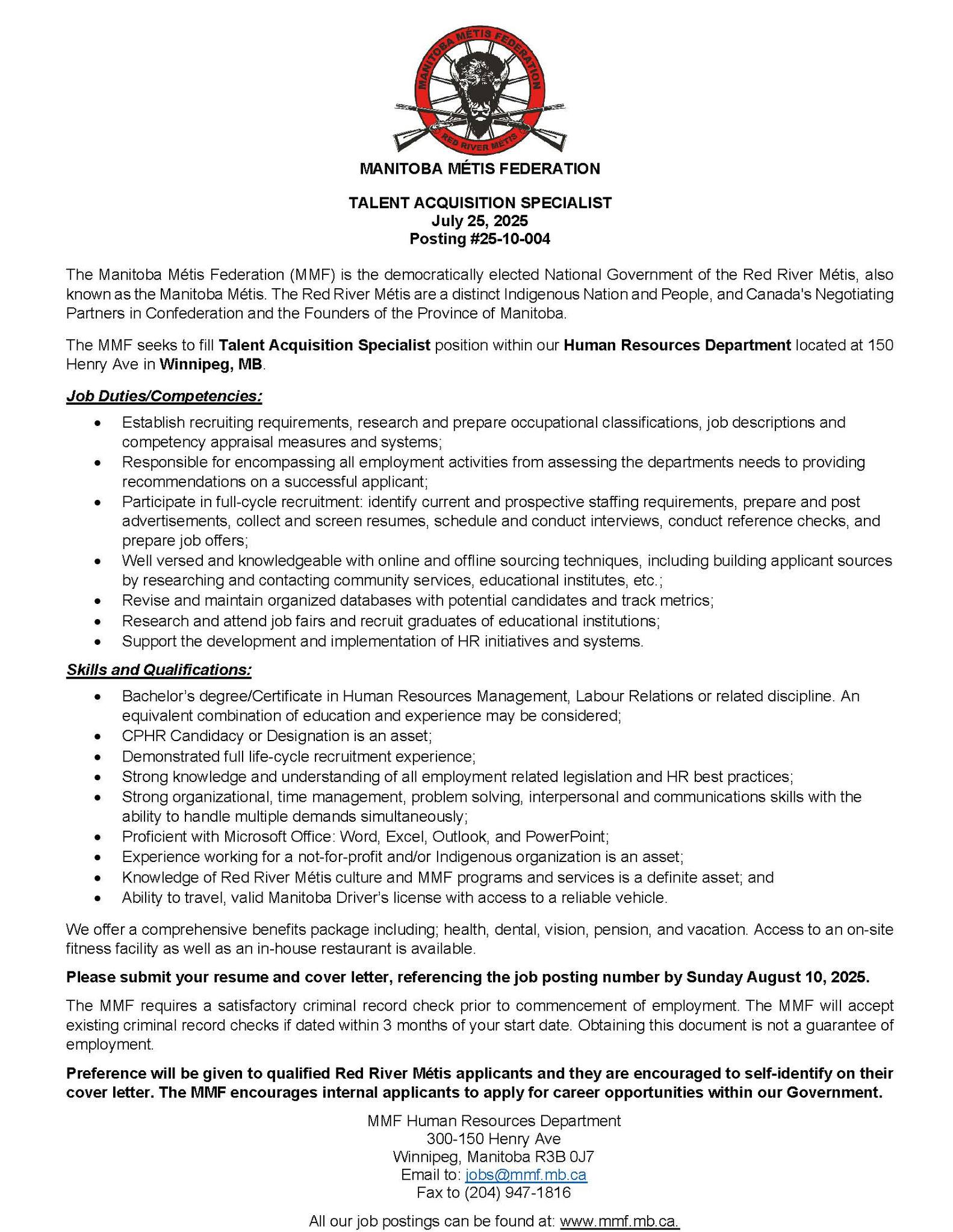 Manitoba Métis Federation - The MMF 2018 Election is tomorrow, May 31 ...