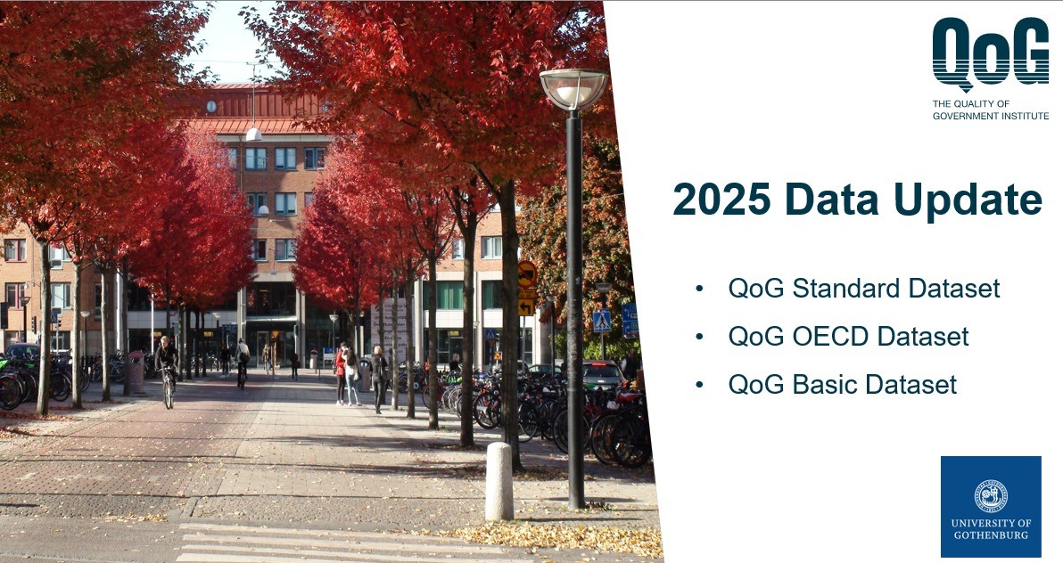 QoG - Quality of Government Institute | Gothenburg