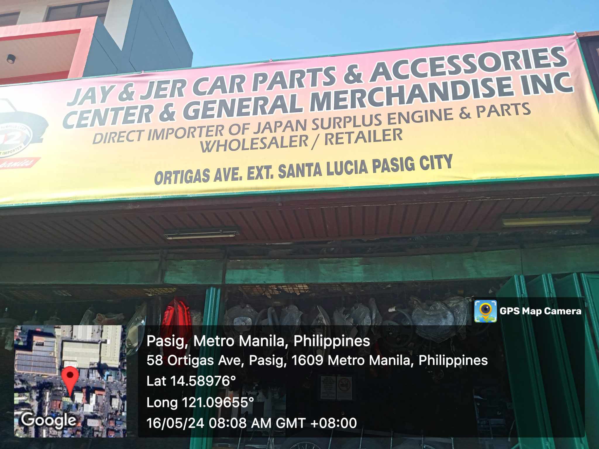 Jay & Jer Car Parts Inc., J2 Japan Surplus Corp. | Pasig