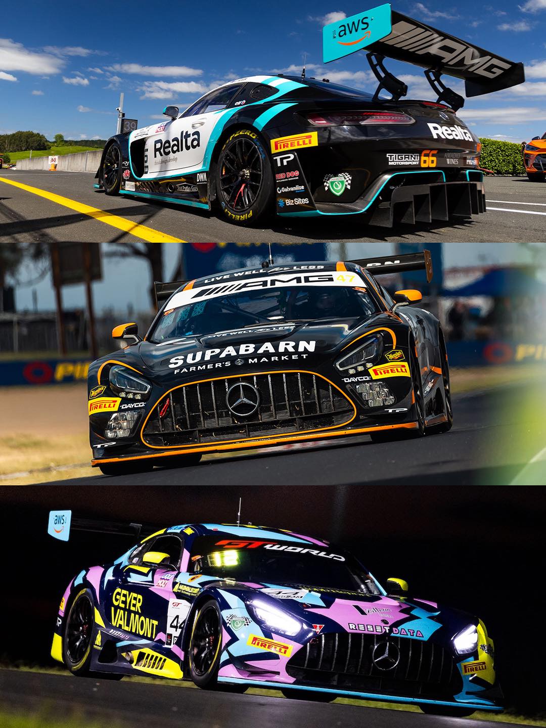 Tigani trio: the... - Intercontinental GT Challenge | Facebook