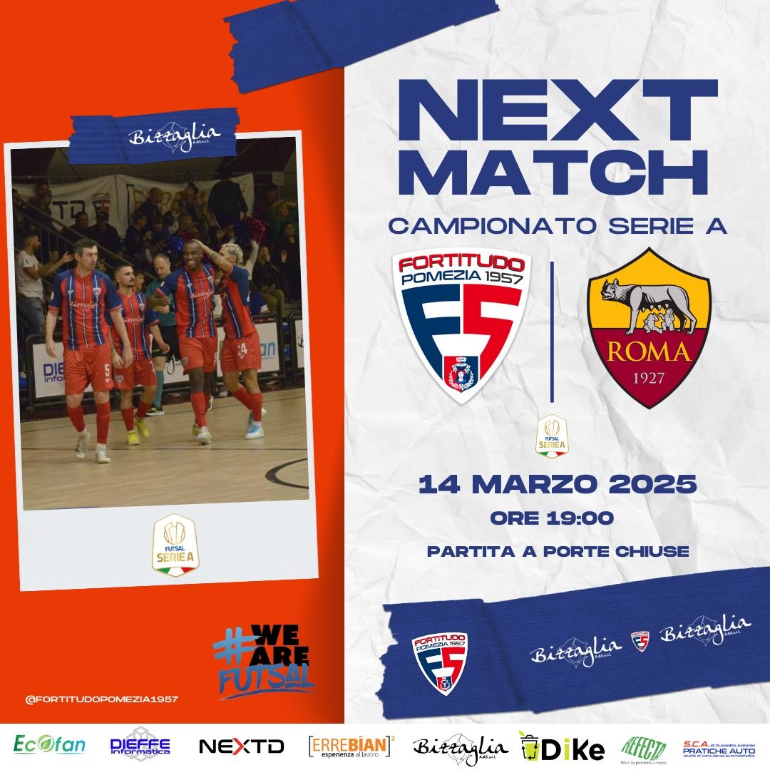 Fortitudo - 𝗘' 𝗧𝗘𝗠𝗣𝗢 𝗗𝗜 𝗗𝗘𝗥𝗕𝗬. 𝗩𝗘𝗡𝗘𝗥𝗗𝗜 𝗔𝗟 𝗣𝗔𝗟𝗔𝗟𝗔𝗩𝗜𝗡𝗜𝗨𝗠 𝗔𝗥𝗥𝗜𝗩𝗔 𝗟𝗔 𝗥𝗢𝗠𝗔 ...