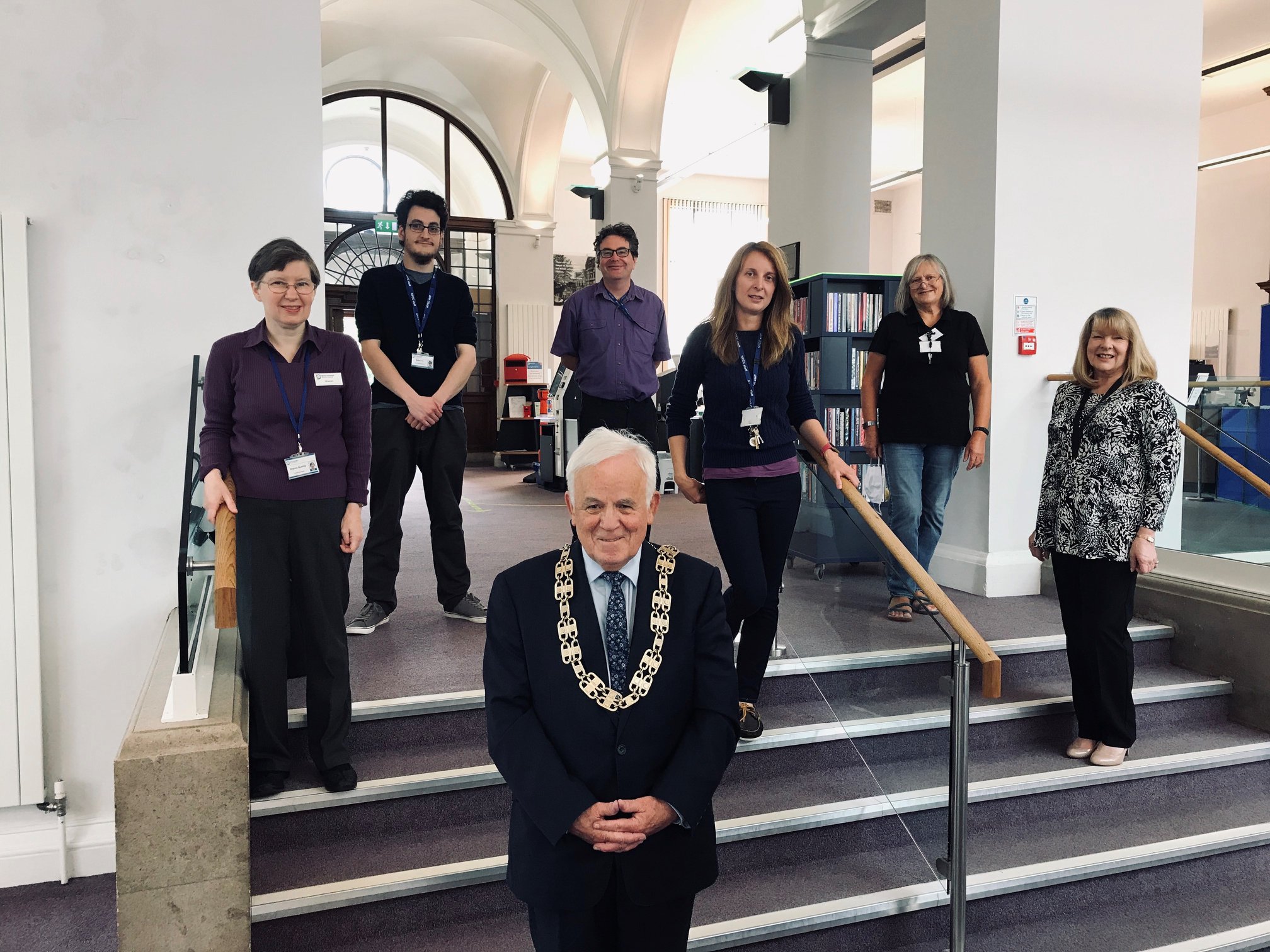 Harrogate Library - It was lovely to welcome Councillor Jim Clark to ...