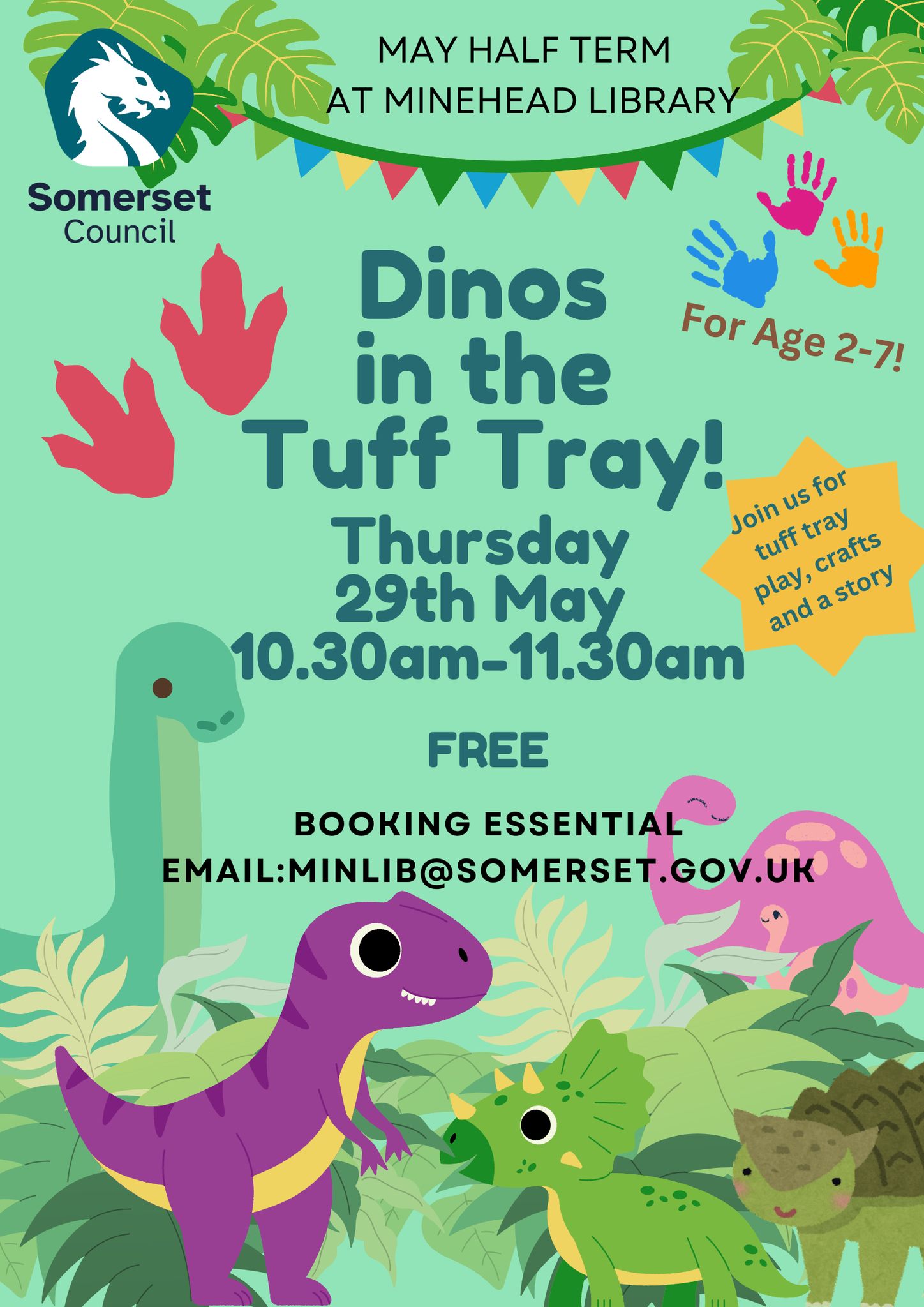 TODAY at Minehead library!... - Somerset Libraries Minehead | Facebook
