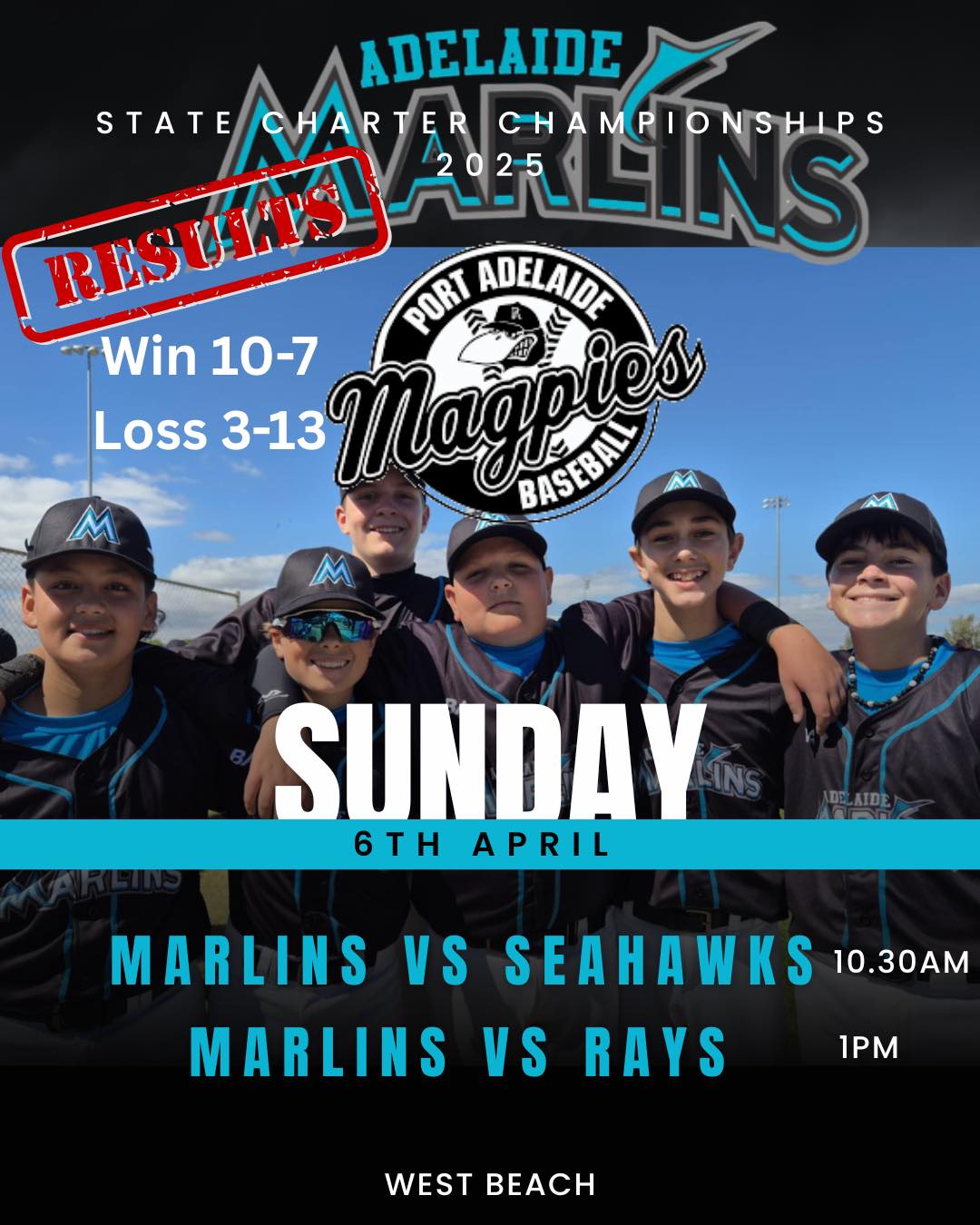 Port - ⚾️🖤🤍State Charter Championships ⚾️🖤🤍 Well done Magpies! # ...