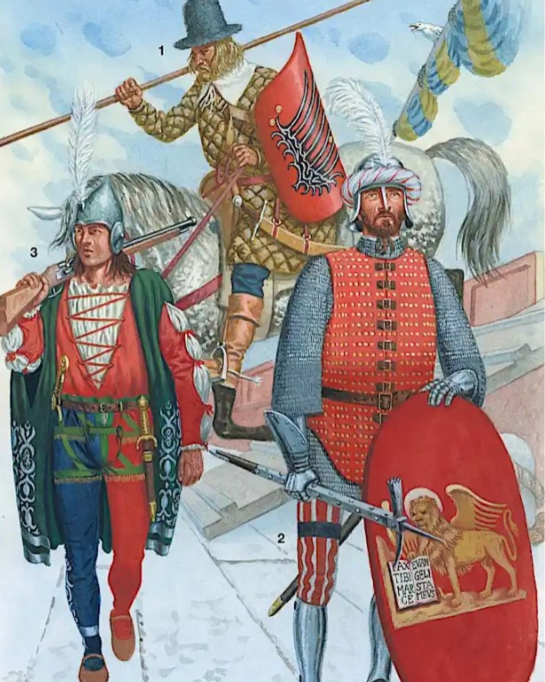 Osprey - VENETIAN ARMY. 1: Stradiotto light cavalryman, 1500 2 ...