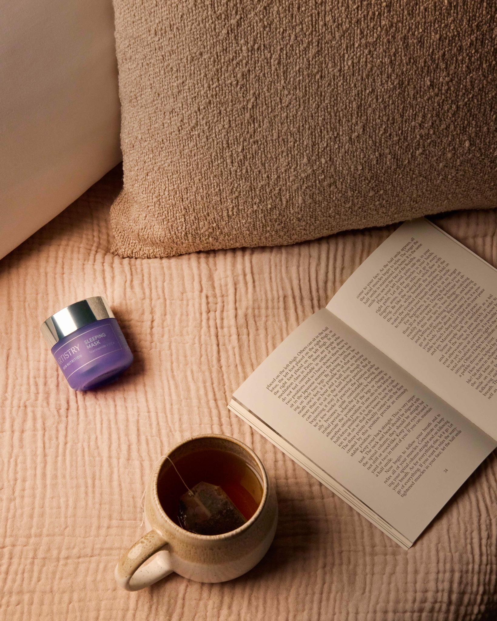 The #Artistry Sleeping Mask feels like 😴😌 Soothing lavender