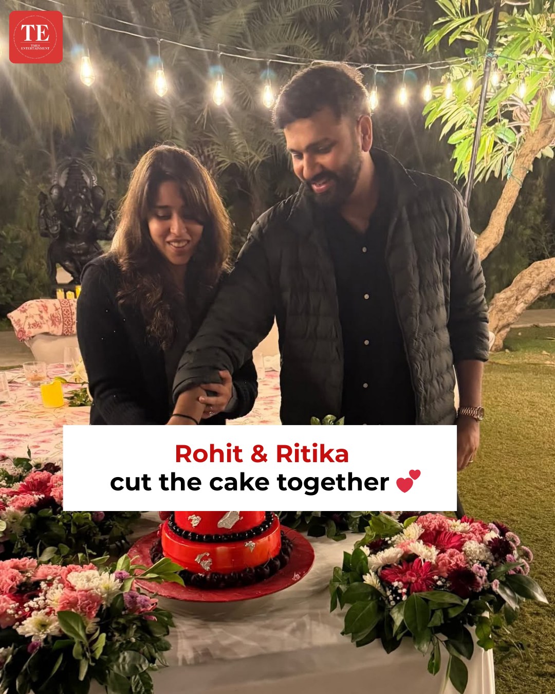 ETimes - #RohitSharma & #Ritika posted lovely pictures expressing their ...