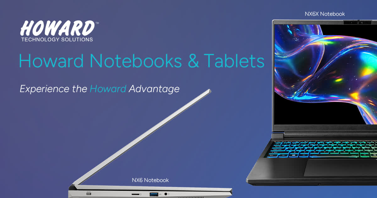 Howard - Built for how you work. Howard notebooks and tablets are ...