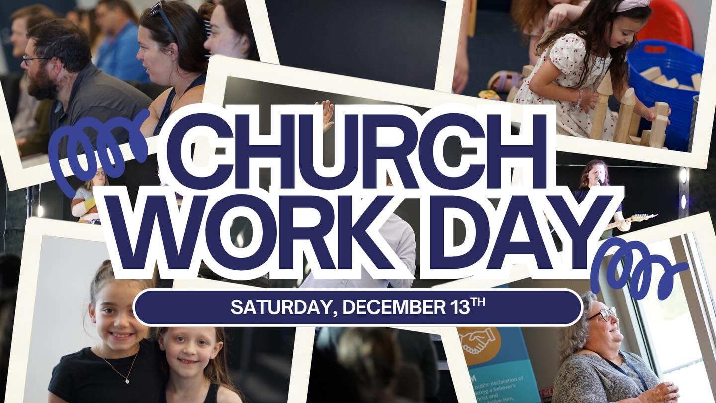The Tabernacle - Join us for a CHURCH WORK DAY THIS SATURDAY 🛠️ ⏰ 8AM ...