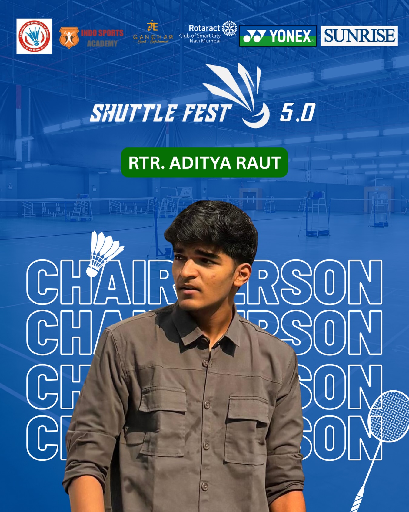 Rotaract - Introducing the leaders behind SHUTTLE FEST 5.0! 🏸 Meet our ...