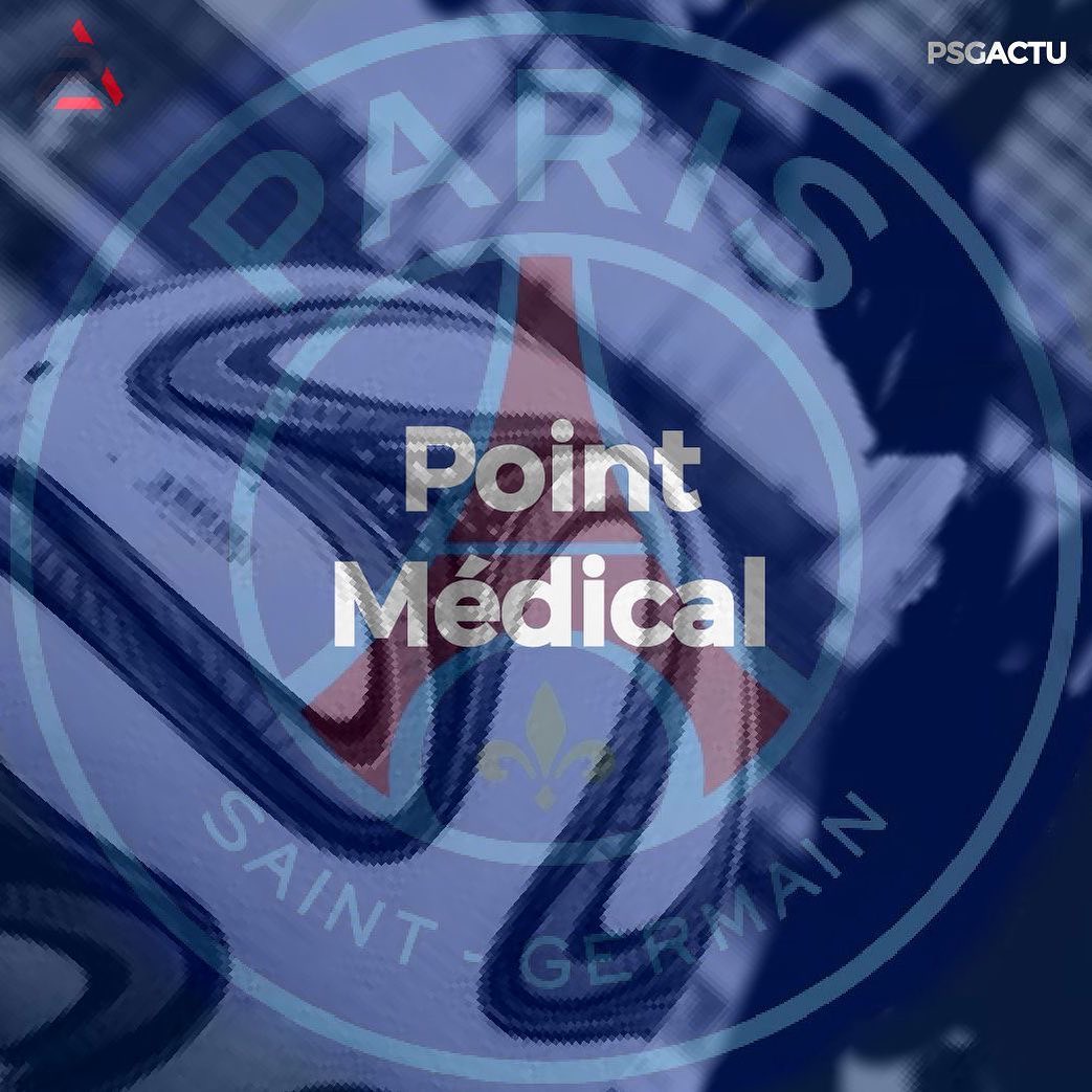 Psg A Vie - [Point Médical] Le point médical de notre... | Facebook