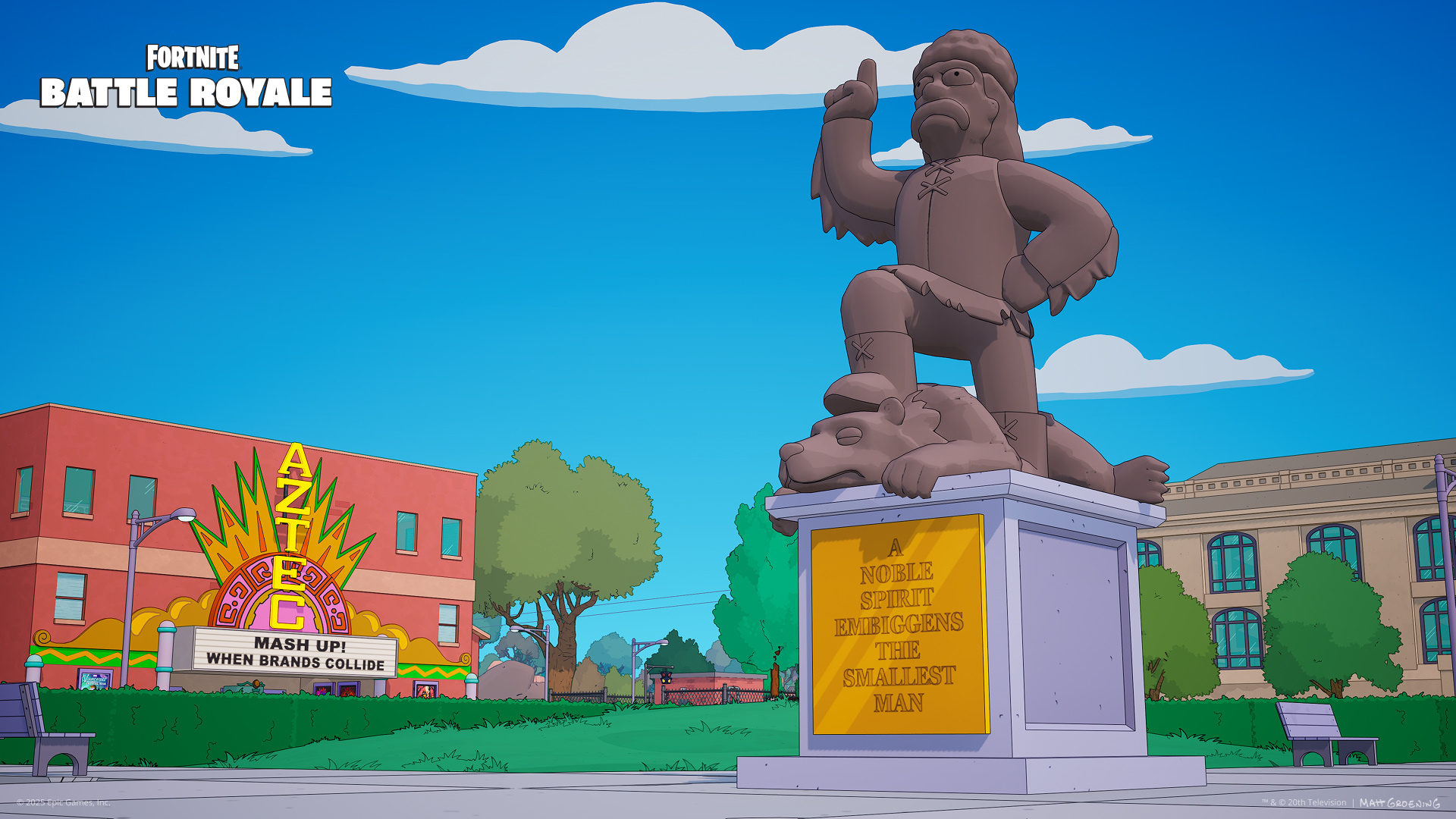 Fortnite - ¡D’oh! ¡Bienvenido a Springfield! 🌳 Han estado luchando por ...
