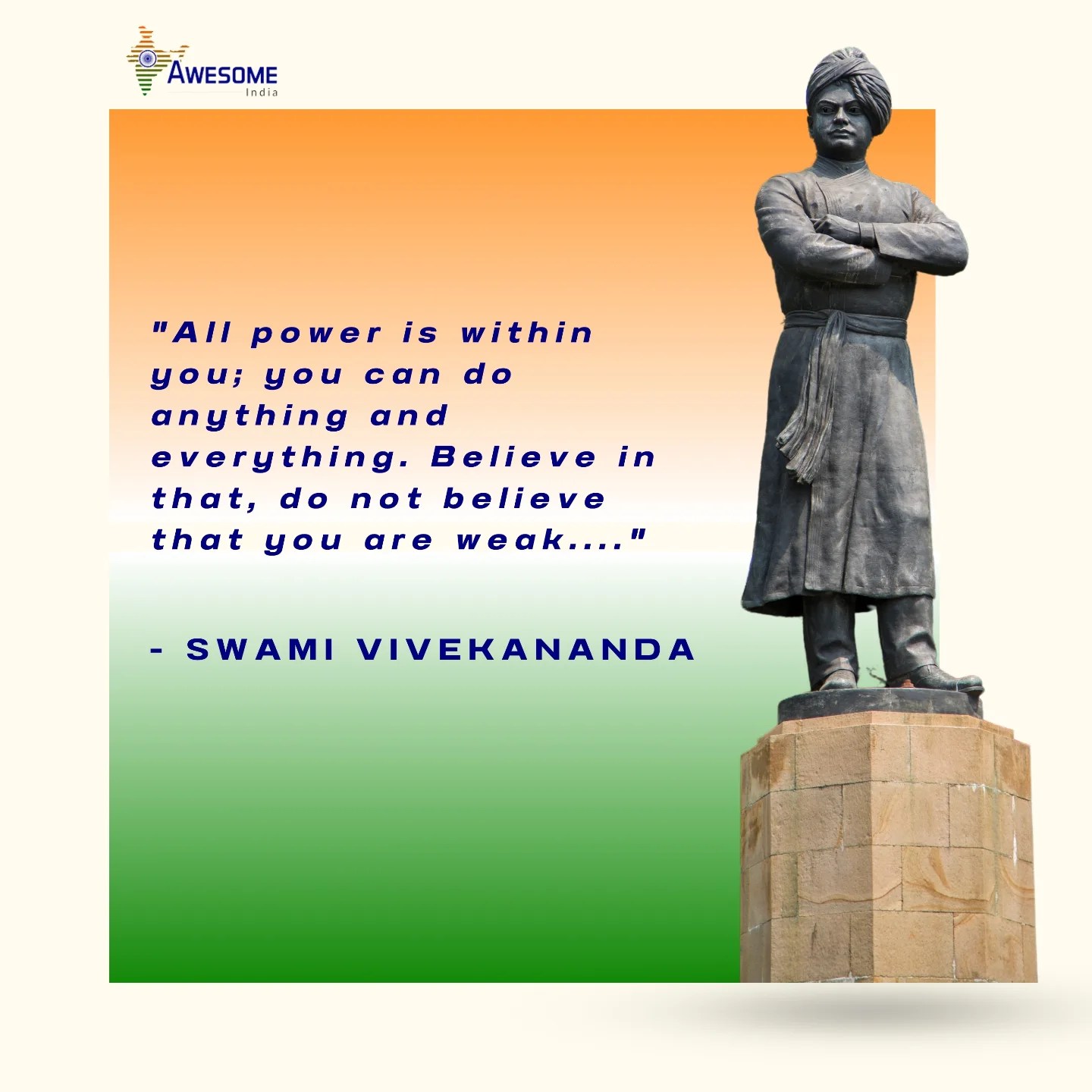 Awesome - Celebrating the life and teachings of Swami Vivekananda, a ...