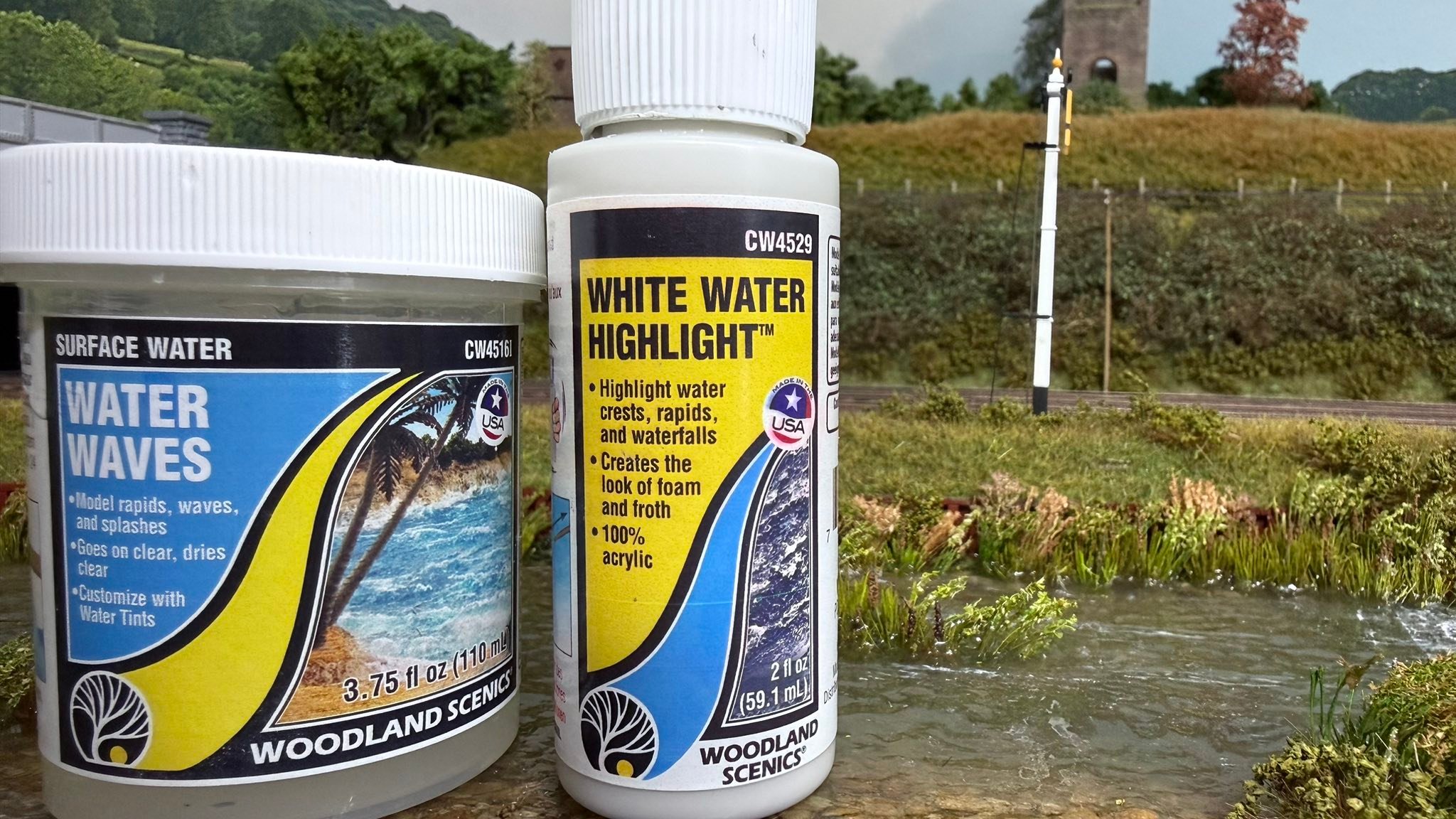 Woodland Scenics CW4535 Water Undercoat - Yellow Silt