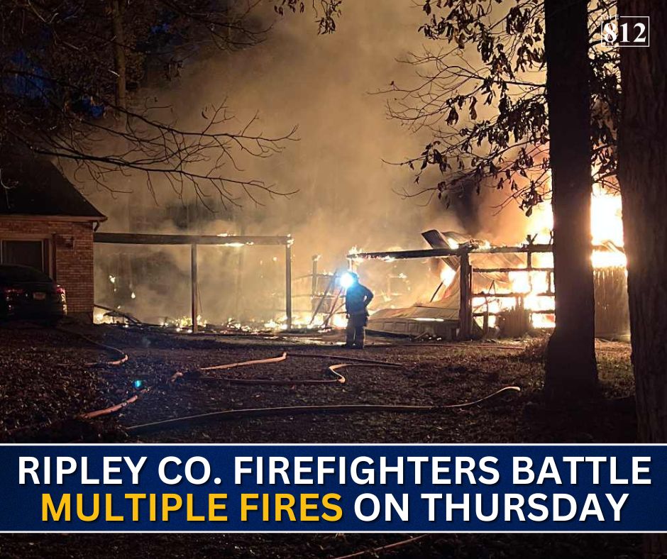 The 812 - Osgood and Versailles firefighters battled one fire last ...
