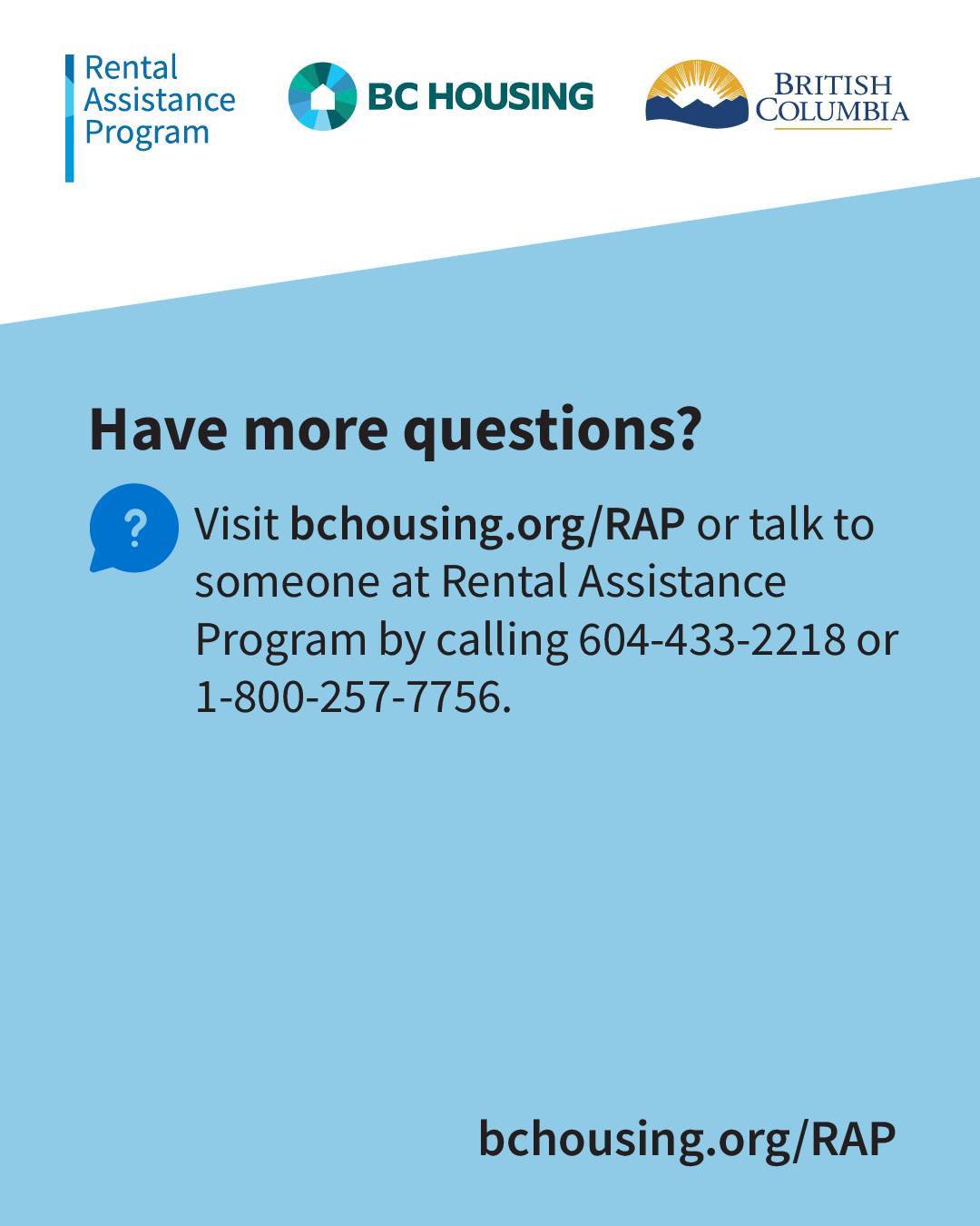 BC Housing - If you are working and have kids, you may be eligible for ...