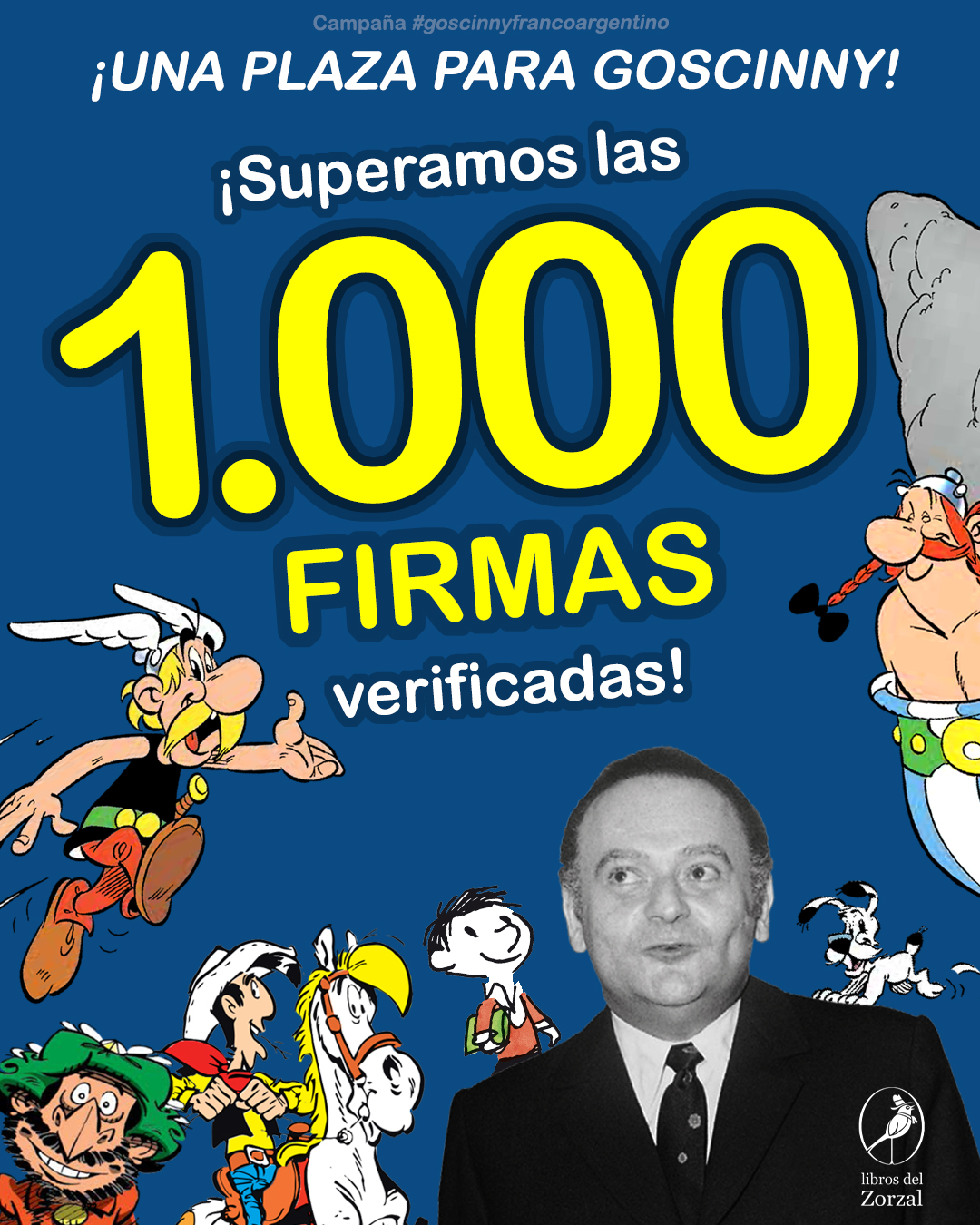 Librosdelzorzal.historietas - ¡SUPERAMOS LAS 1000 FIRMAS EN EL ...