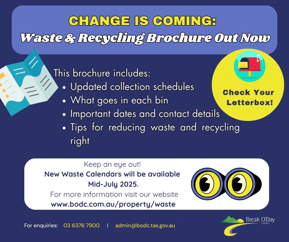 Break - ♻️ Waste & Recycling Changes Are Coming! 🗑️📬 To help you ...
