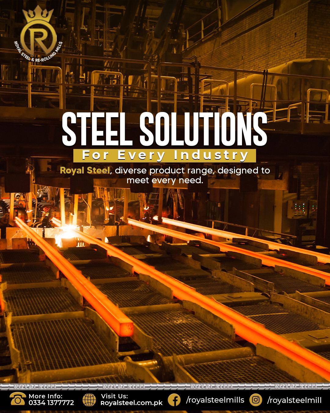Royal Steel & Re Rolling Mill PVT Ltd | Kot Daska