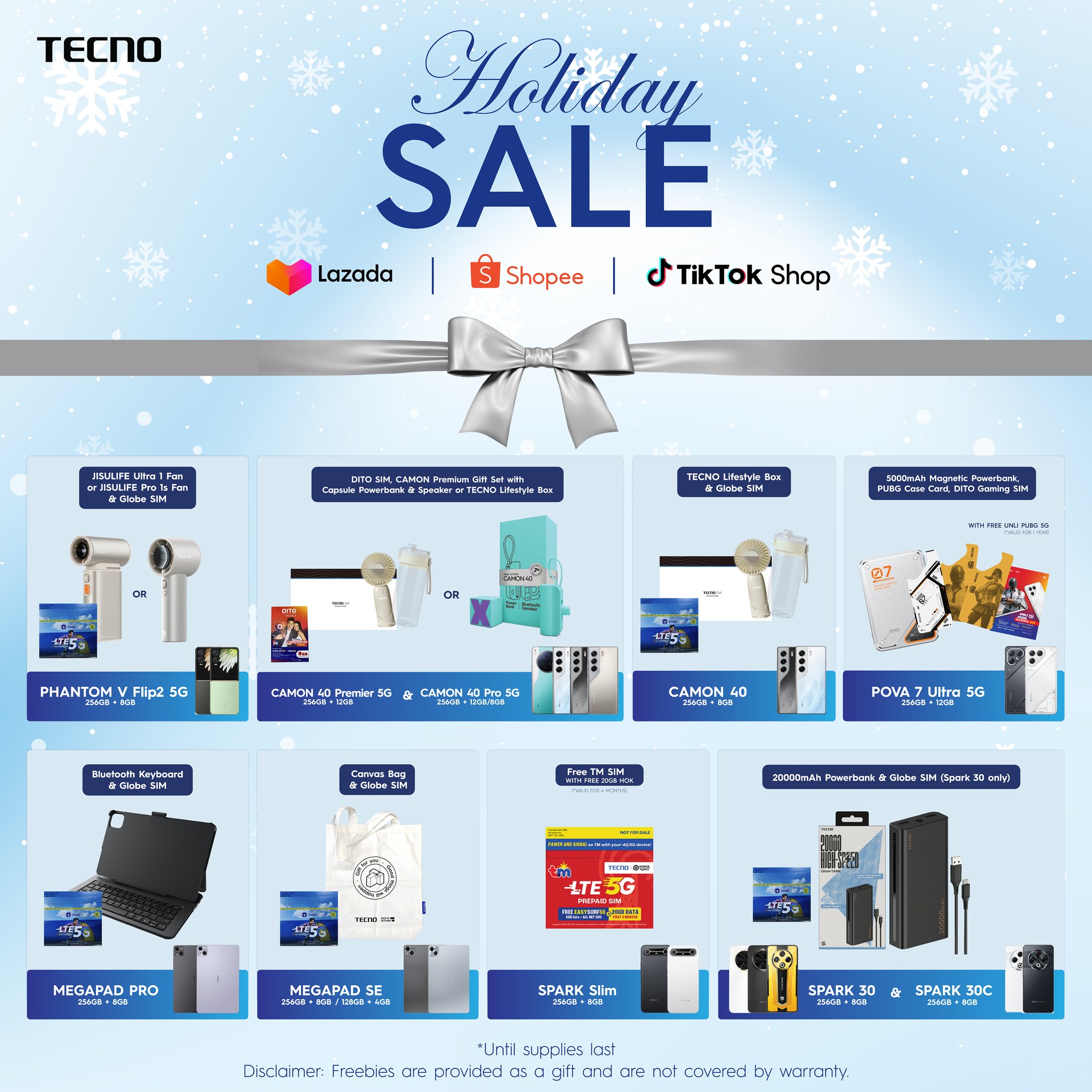 This Holiday Season, TECNO is dropping its BEST deal ever