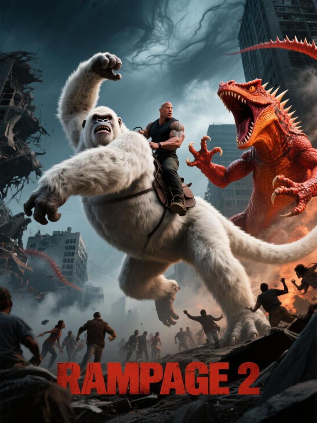 The Heartbeat - 🔥🦍 RAMPAGE 2 (2025) Dwayne Johnson returns in Rampage 2 ...