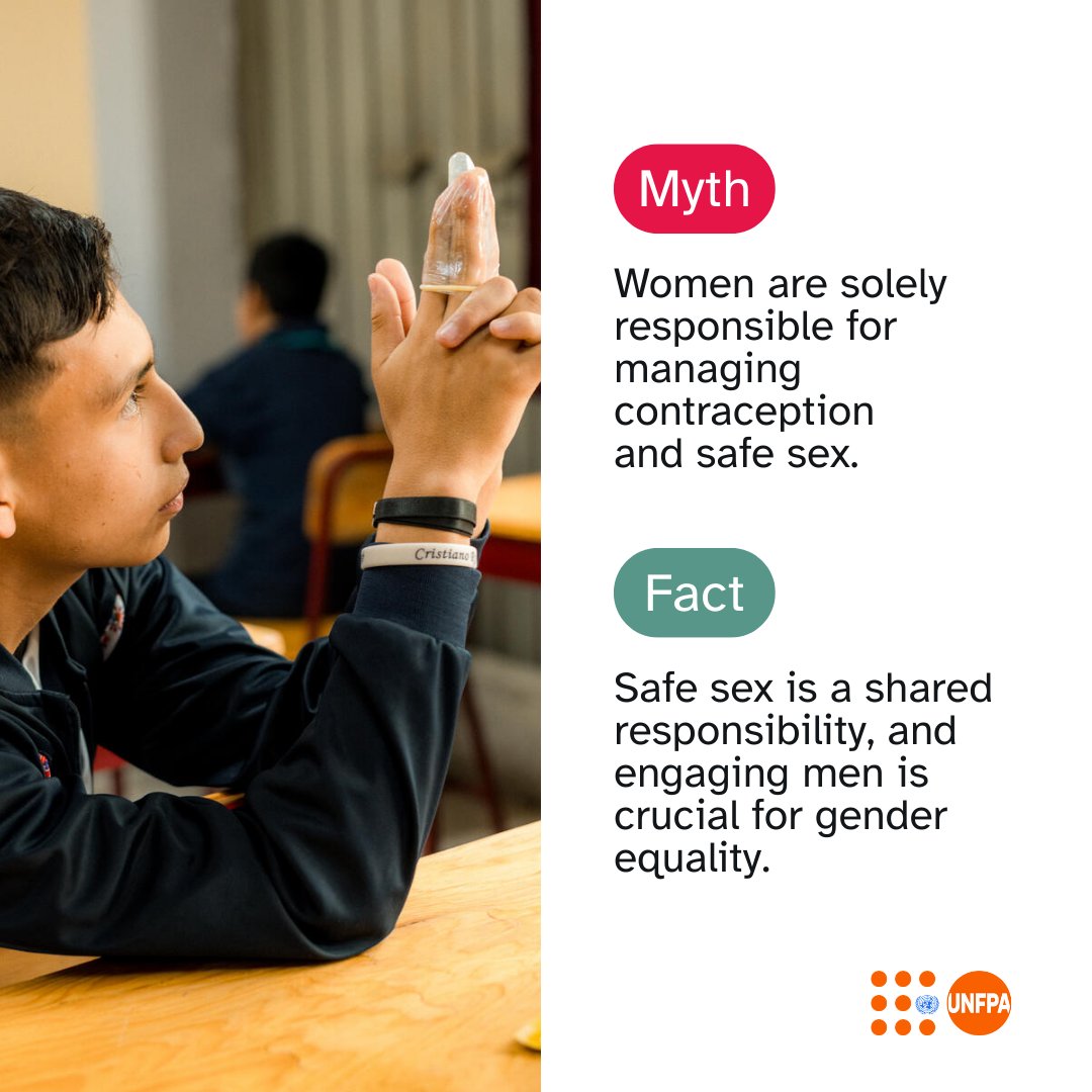 UNFPA - 🚩 Refusing to share responsibility for safe sex is a red flag ...