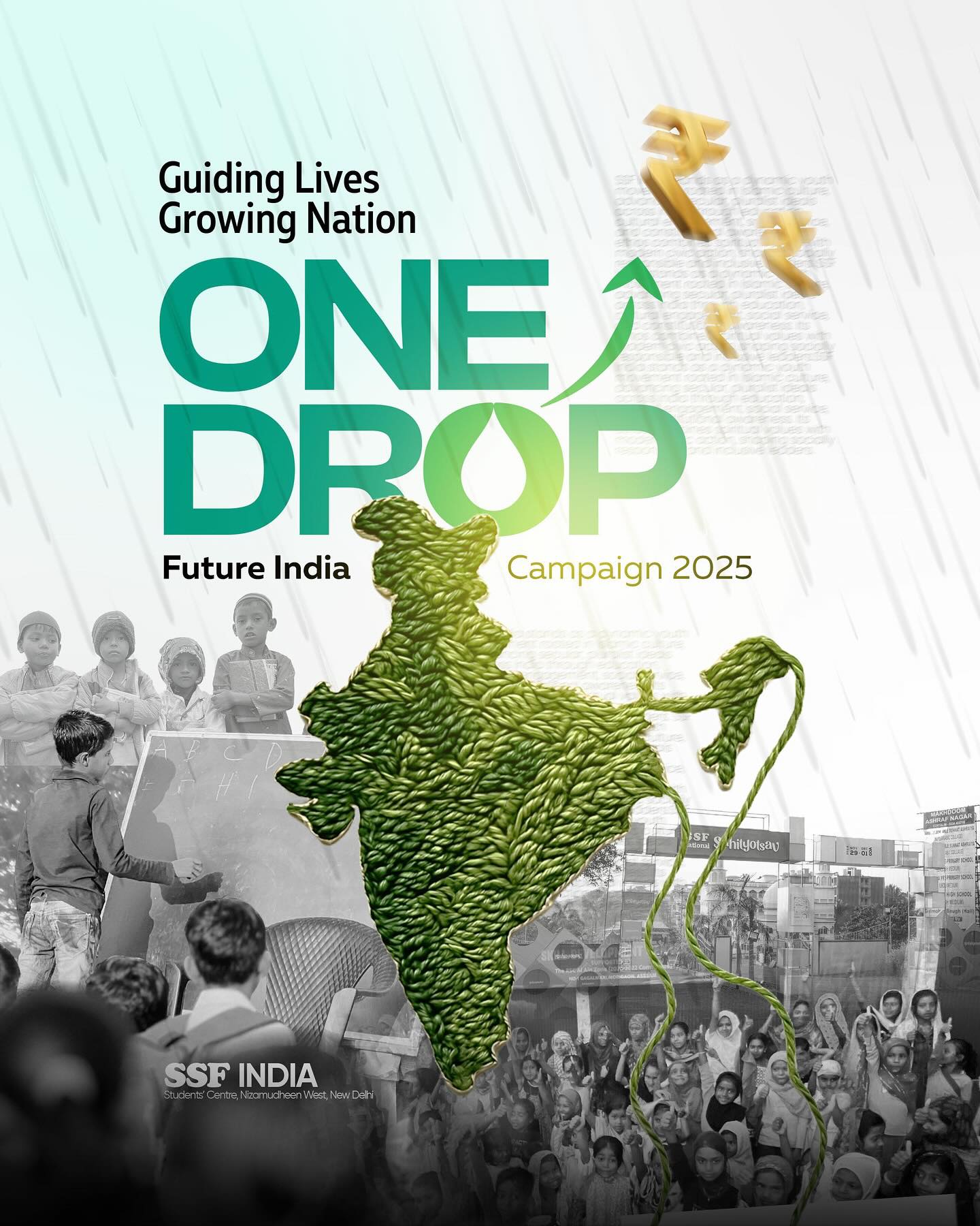 SSF - ONE DROP – Future India Campaign 2025 Guiding Lives, Growing ...