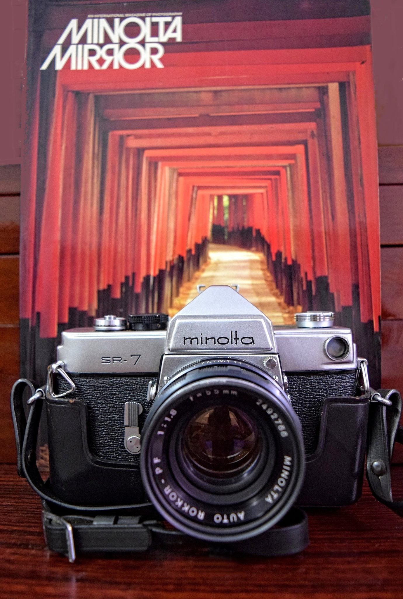 Minolta SR-7 camera sparks love for photography