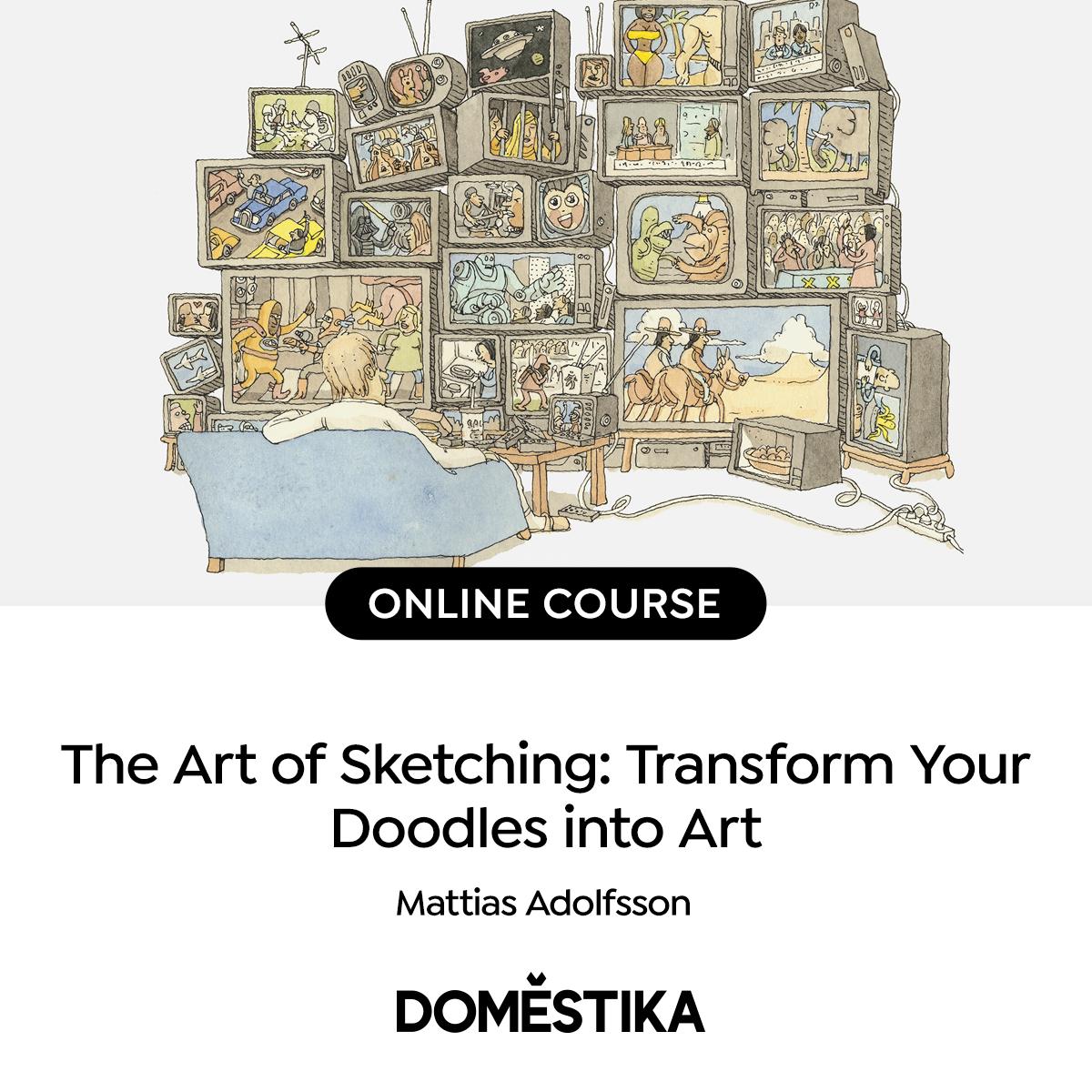Domestika - Finding your own creative drawing style is a process that ...