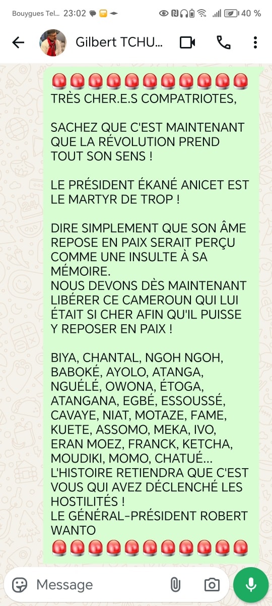 Conseil des Camerounais de la Diaspora- CCD