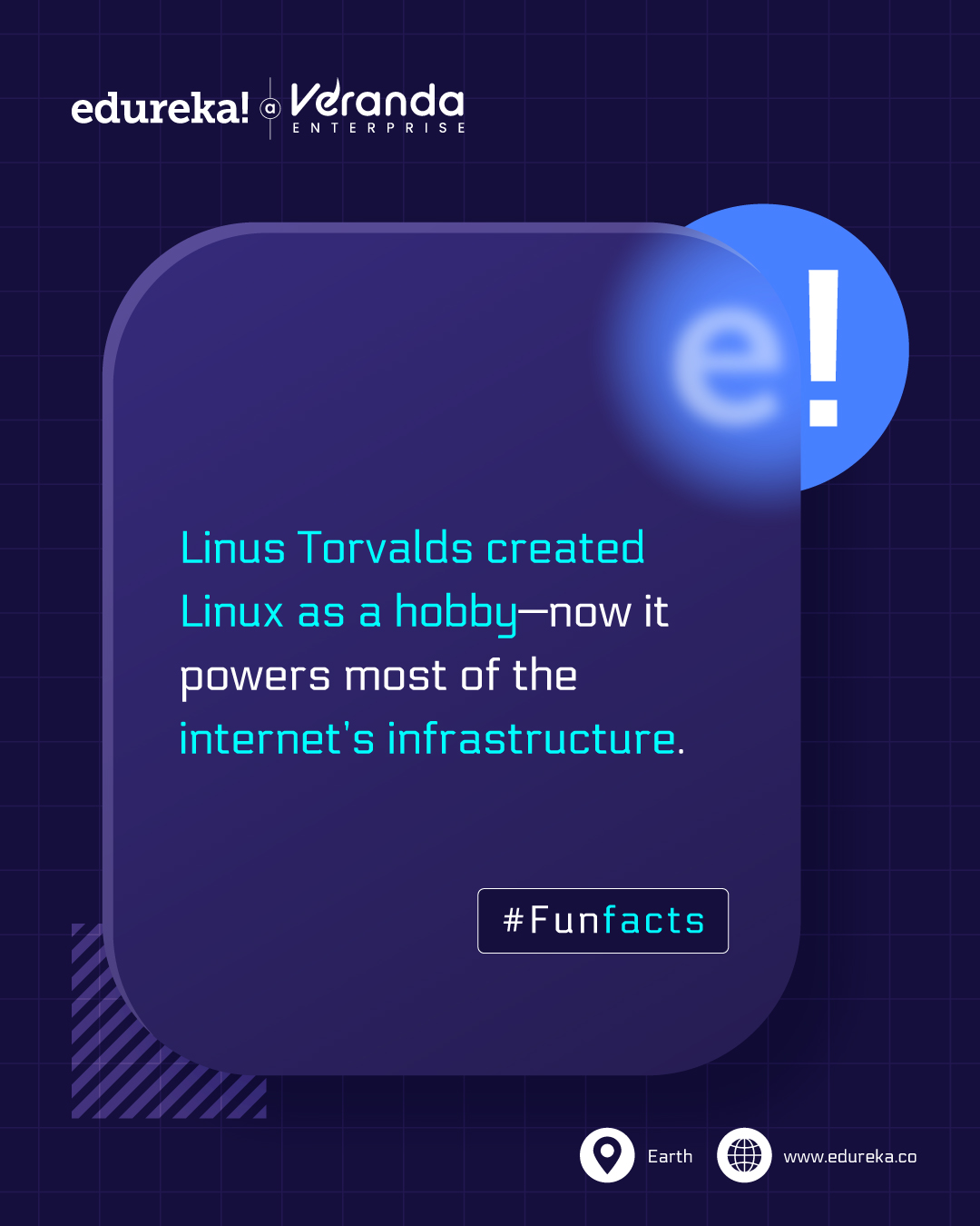 edureka - 💡 Friday FunFact! What started as a hobby project by Linus ...
