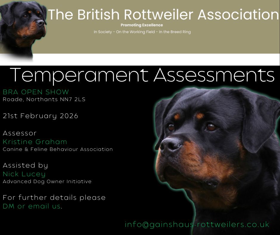 The British... - The British Rottweiler Association