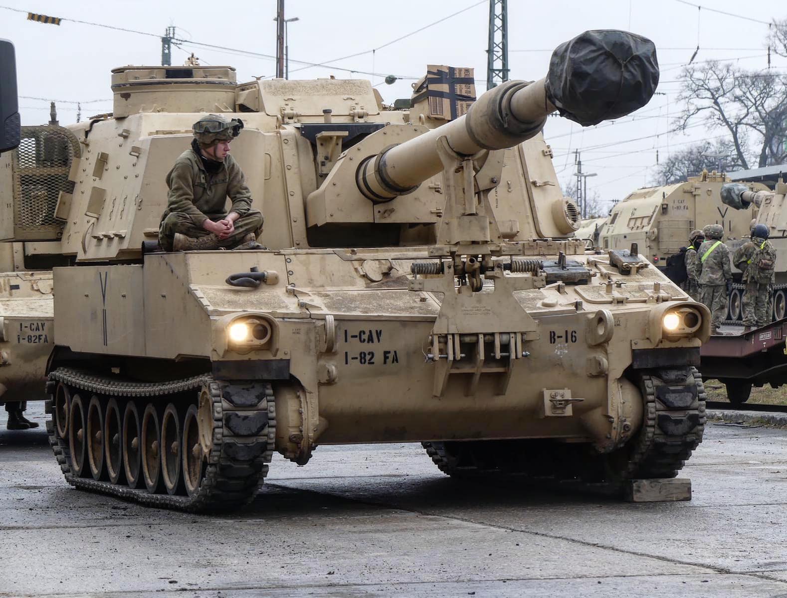 1st Cavalry Division (Airmobile) soldier with M79 and M16.